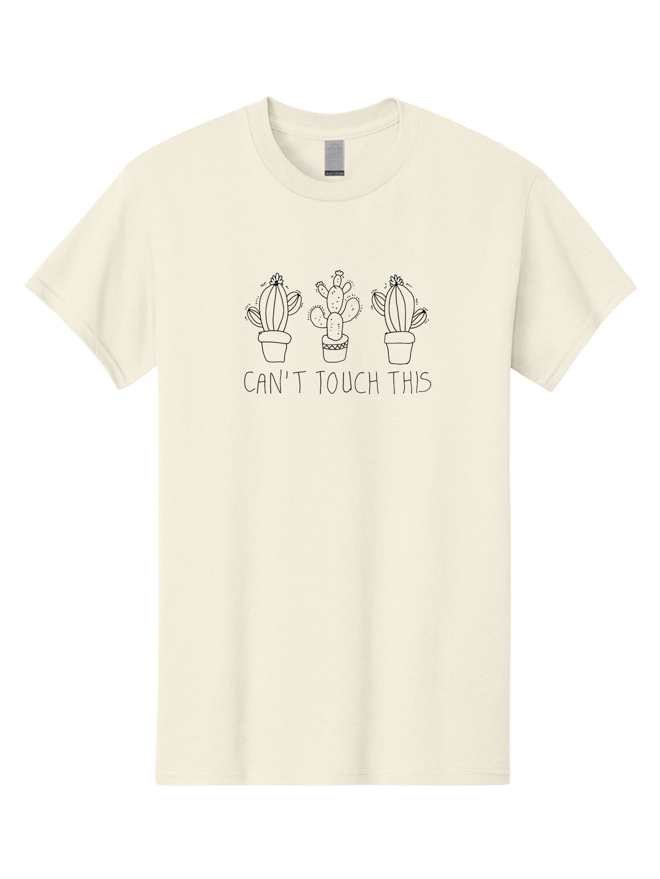 Can-T-Touch-This-Cacti Men'S Graphic Tee, 100% Cotton, Comfortable Casual Summer Wear, Machine Washable, Cacti In Pots, Prickly Plants, Humorous Quote, Playful Typography, Funny Garden, Cactus Puns, Sassy Plants -  Aaa017 15