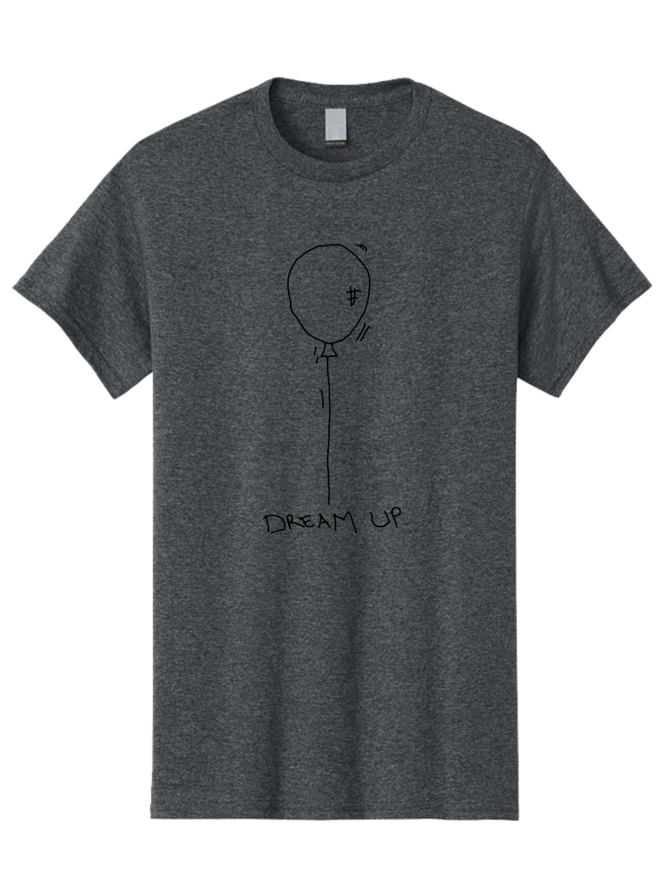 Dream-Up-Balloon Men'S Graphic Tee, 100% Cotton, Comfortable Casual Summer Wear, Machine Washable, Hand Drawn Balloon, Dream Big, Aspirations, Motivation, Inspirational Quote, Simple Illustration, Minimalistic Design, Dollar Sign Symbol -  Aaa028 9