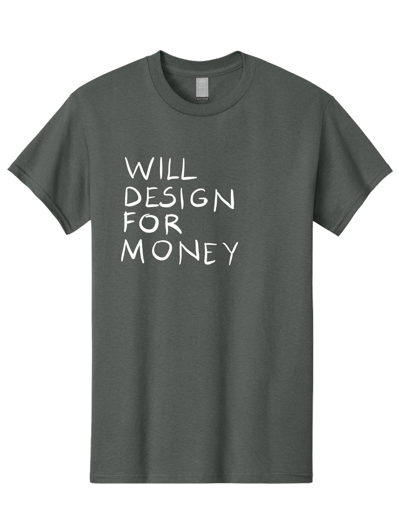 Will-Design-For-Money Men'S Graphic Tee, 100% Cotton, Comfortable Casual Summer Wear, Machine Washable, Graphic Design Services, Freelance Designer, Design For Hire, Money Making Opportunities, Professional Design Solutions, Custom Graphics -  Aaa140 13