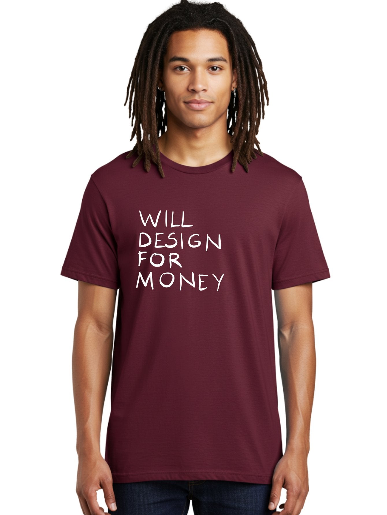 Will-Design-For-Money Men'S Graphic Tee, 100% Cotton, Comfortable Casual Summer Wear, Machine Washable, Graphic Design Services, Freelance Designer, Design For Hire, Money Making Opportunities, Professional Design Solutions, Custom Graphics -  Aaa140 22
