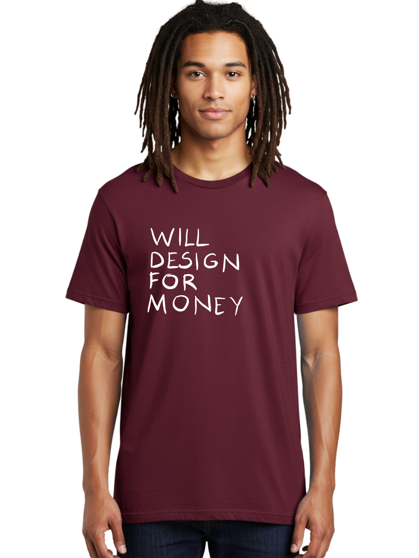Will-Design-For-Money Men'S Graphic Tee, 100% Cotton, Comfortable Casual Summer Wear, Machine Washable, Graphic Design Services, Freelance Designer, Design For Hire, Money Making Opportunities, Professional Design Solutions, Custom Graphics -  Aaa140 30
