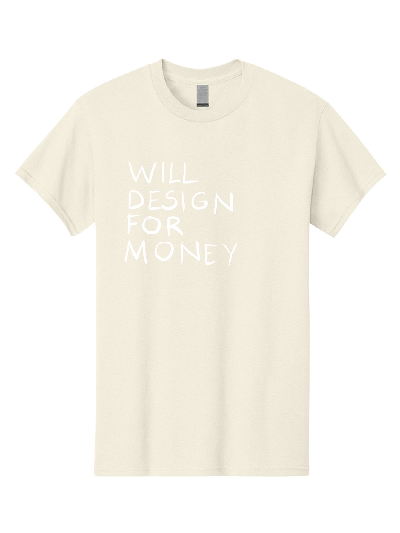 Will-Design-For-Money Men'S Graphic Tee, 100% Cotton, Comfortable Casual Summer Wear, Machine Washable, Graphic Design Services, Freelance Designer, Design For Hire, Money Making Opportunities, Professional Design Solutions, Custom Graphics -  Aaa140 5