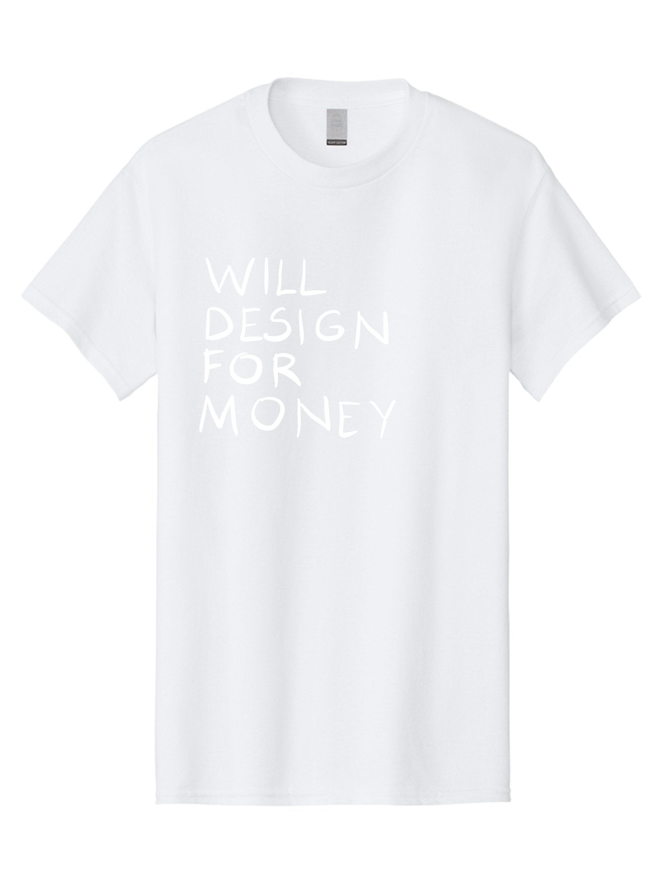 Will-Design-For-Money Men'S Graphic Tee, 100% Cotton, Comfortable Casual Summer Wear, Machine Washable, Graphic Design Services, Freelance Designer, Design For Hire, Money Making Opportunities, Professional Design Solutions, Custom Graphics -  Aaa140 7