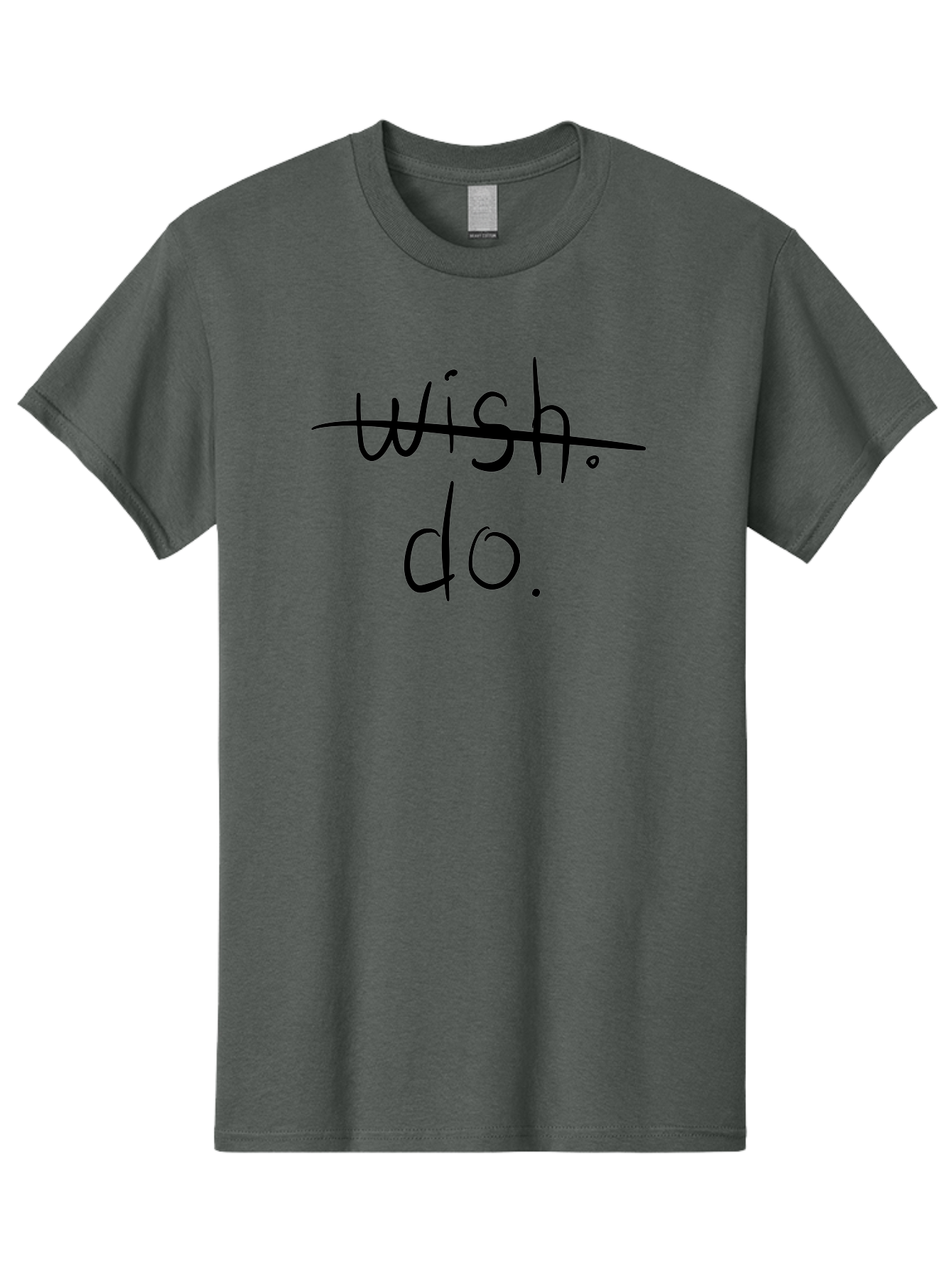 Wish-Do Men'S Graphic Tee, 100% Cotton, Comfortable Casual Summer Wear, Machine Washable, Motivation, Inspiration, Productivity, Goal Setting, Taking Action, Positive Thinking, Self Improvement, Personal Growth, Mindset Shift, -  Aaa142 19
