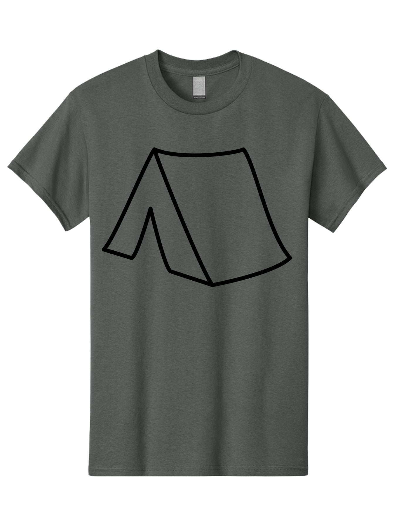 A Men'S Graphic Tee, 100% Cotton, Comfortable Casual Summer Wear, Machine Washable, Simple Line Art, Capital Letter A, Stylized Letter, Minimalist Design, Black Outline, Modern Typography -  Aaa153 9