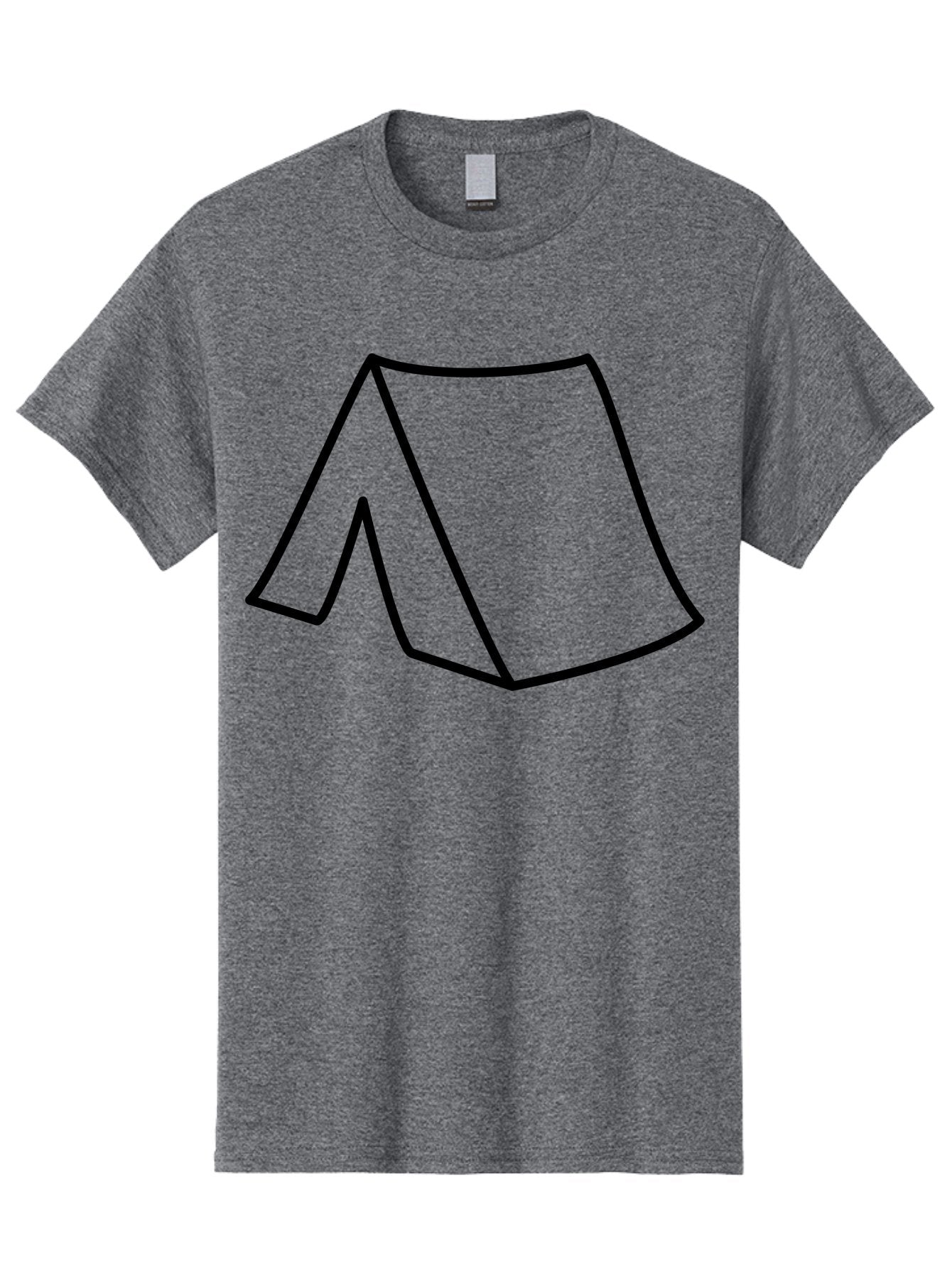 A Men'S Graphic Tee, 100% Cotton, Comfortable Casual Summer Wear, Machine Washable, Simple Line Art, Capital Letter A, Stylized Letter, Minimalist Design, Black Outline, Modern Typography -  Aaa153 13
