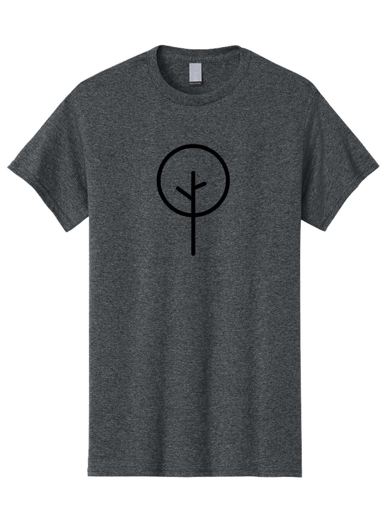 Algiz-1 Men'S Graphic Tee, 100% Cotton, Comfortable Casual Summer Wear, Machine Washable, Algiz Rune, Norse Symbol, Protection Charm, Ancient Writing, Mystical Sign, Spiritual Protection, Esoteric Art -  Aaa155 11
