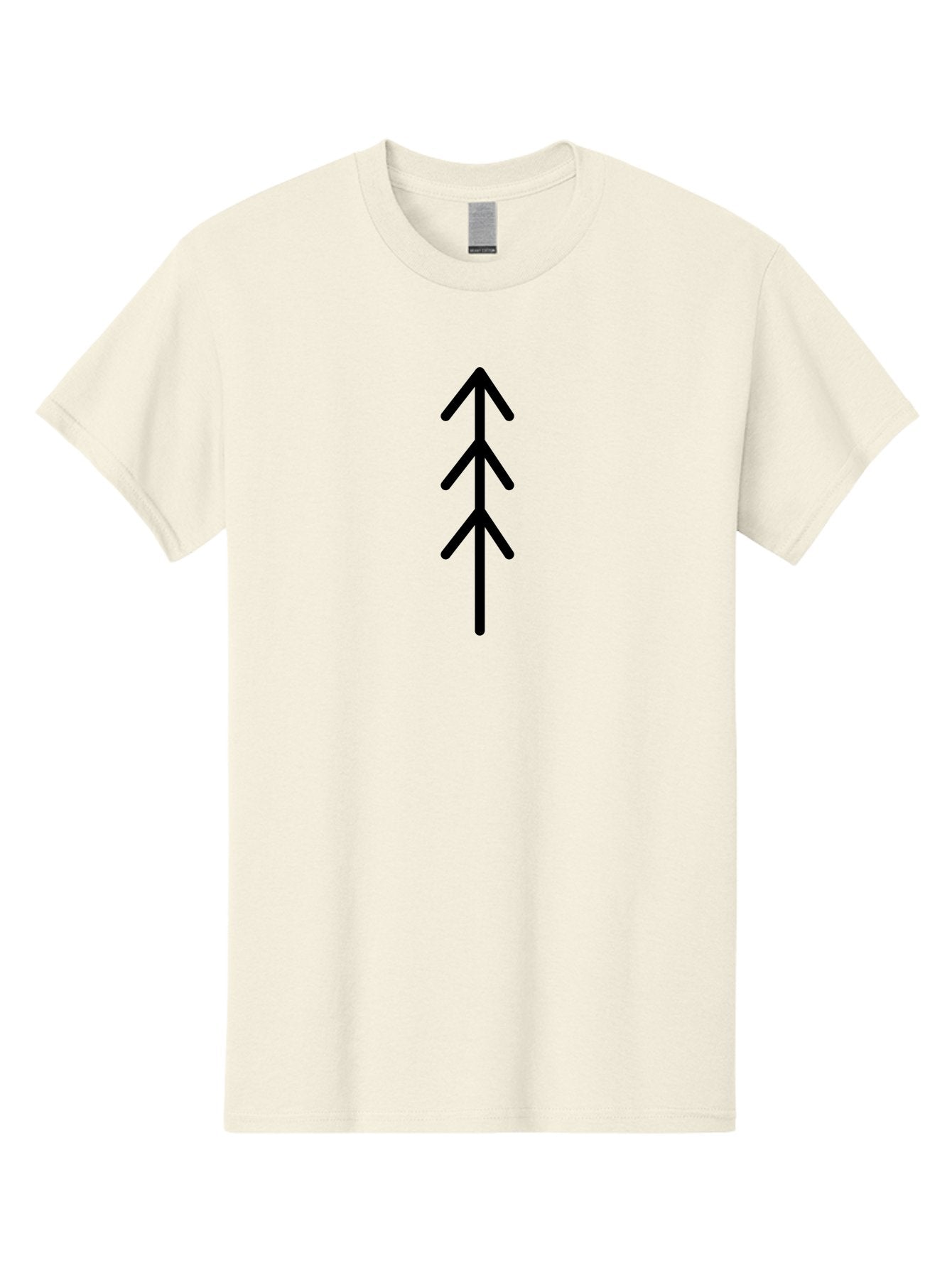 Algiz Men'S Graphic Tee, 100% Cotton, Comfortable Casual Summer Wear, Machine Washable, Rune Symbol, Protection Symbol, Ancient Writing, Mystical Sign, Symbolic Icon, Norse Mythology, Algiz Rune -  Aaa156 11