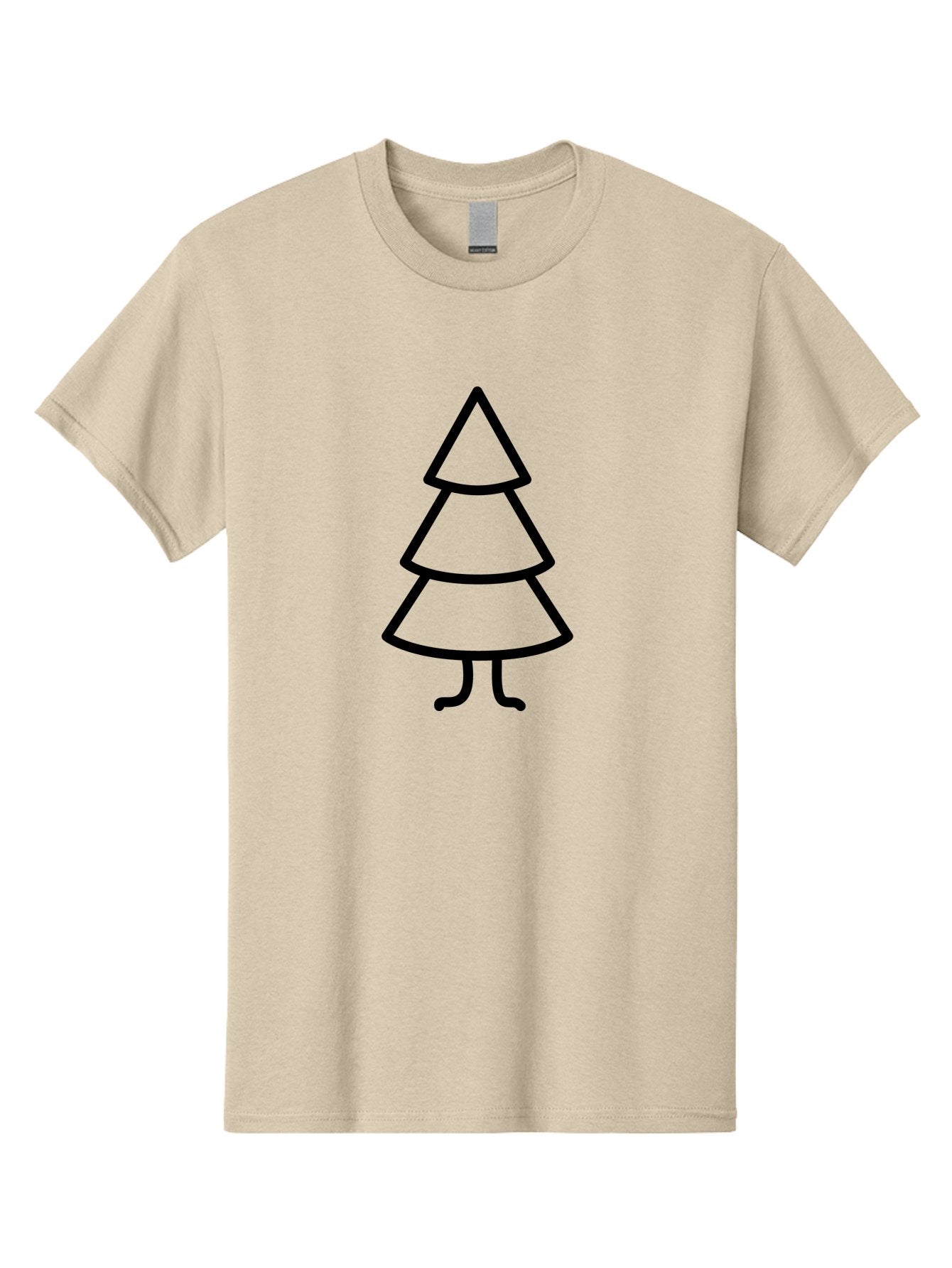 Christmas-Tree-4 Men'S Graphic Tee, 100% Cotton, Comfortable Casual Summer Wear, Machine Washable, Simple Christmas Tree, Cartoon Christmas Tree, Christmas Illustration, Minimalist Christmas, Christmas Symbol, Festive Icon, Holiday Graphic, -  Aaa173 17
