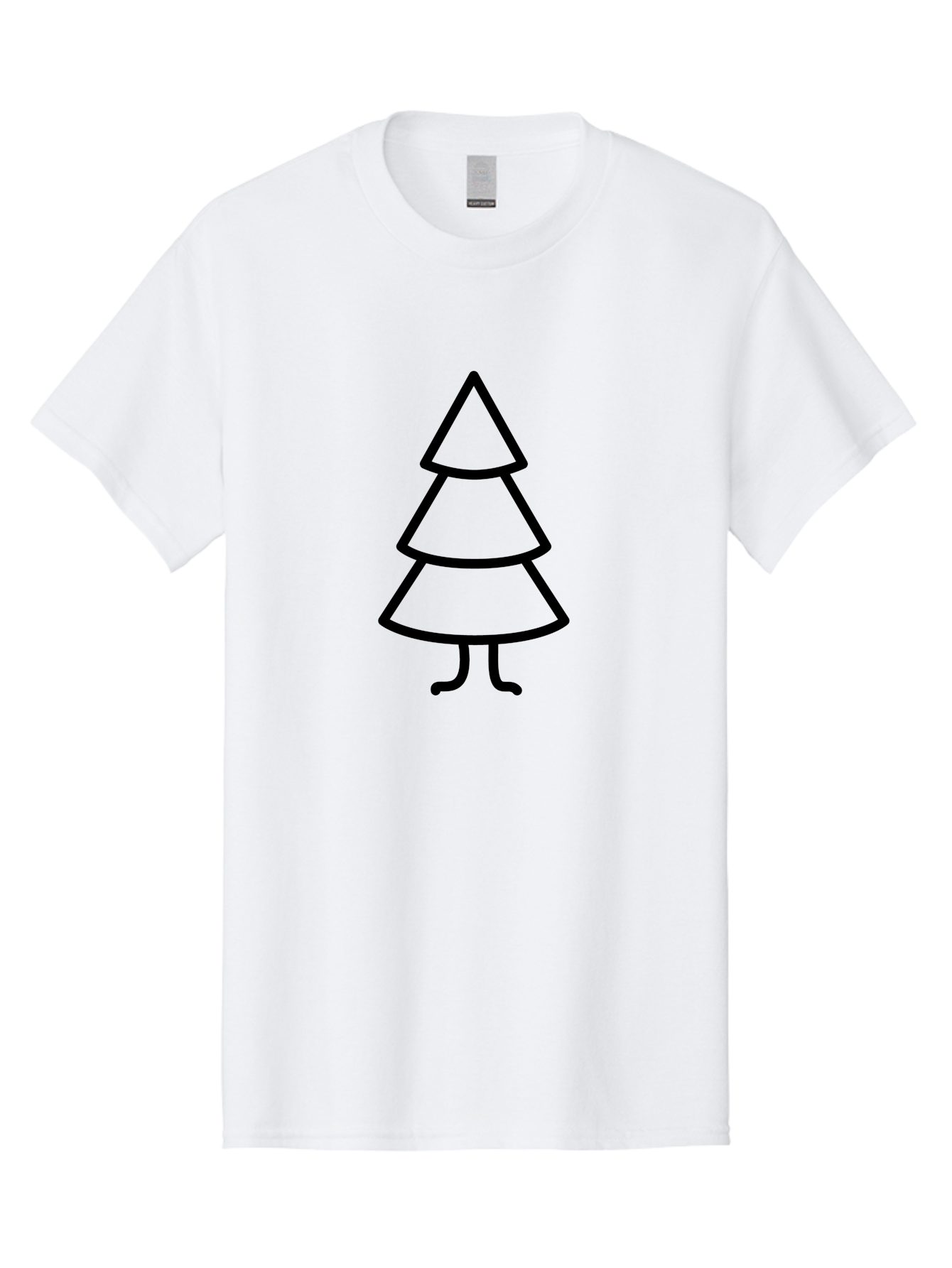 Christmas-Tree-4 Men'S Graphic Tee, 100% Cotton, Comfortable Casual Summer Wear, Machine Washable, Simple Christmas Tree, Cartoon Christmas Tree, Christmas Illustration, Minimalist Christmas, Christmas Symbol, Festive Icon, Holiday Graphic, -  Aaa173 27