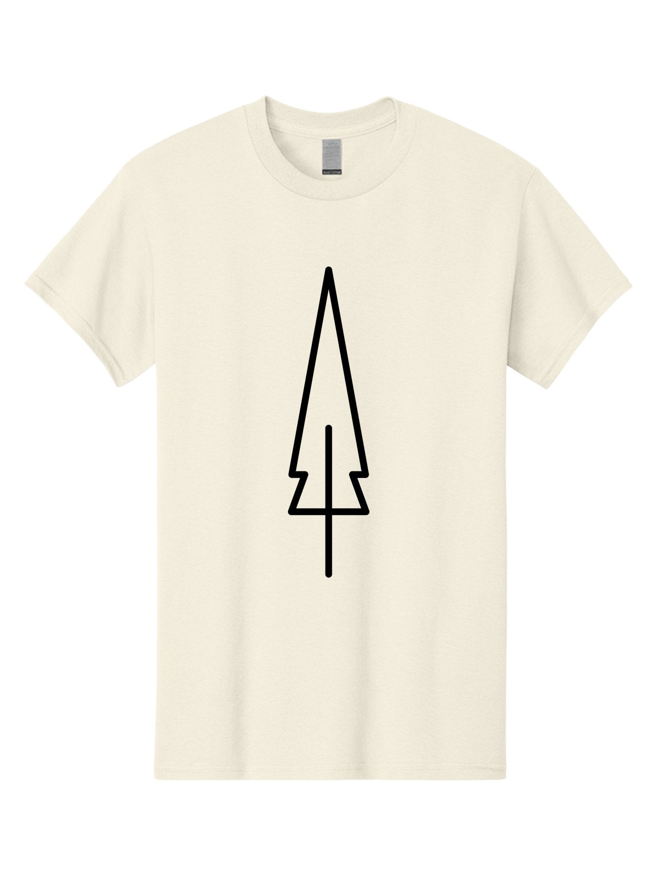 Christmas-Tree-5 Men'S Graphic Tee, 100% Cotton, Comfortable Casual Summer Wear, Machine Washable, Christmas Tree Outline, Festive Symbol, Holiday Icon, Minimalist Design, Black Silhouette, Simple Christmas Graphic, Winter Symbol -  Aaa174 27