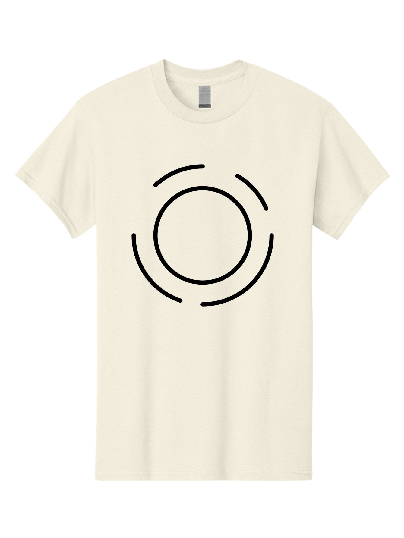 Loading-Symbol Men'S Graphic Tee, 100% Cotton, Comfortable Casual Summer Wear, Machine Washable, Loading Animation, Circular Motion, Progress Indicator, Black Lines, Abstract Shape, Dynamic Icon -  Aaa191 27