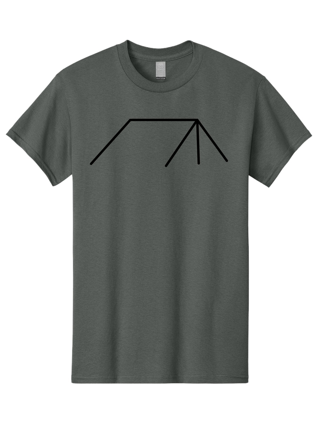 Stick-Figure Men'S Graphic Tee, 100% Cotton, Comfortable Casual Summer Wear, Machine Washable, Simple Line Drawing, Geometric Shape, Abstract Design, Minimalist Art, Black Lines, Simple Graphics -  Aaa206 29