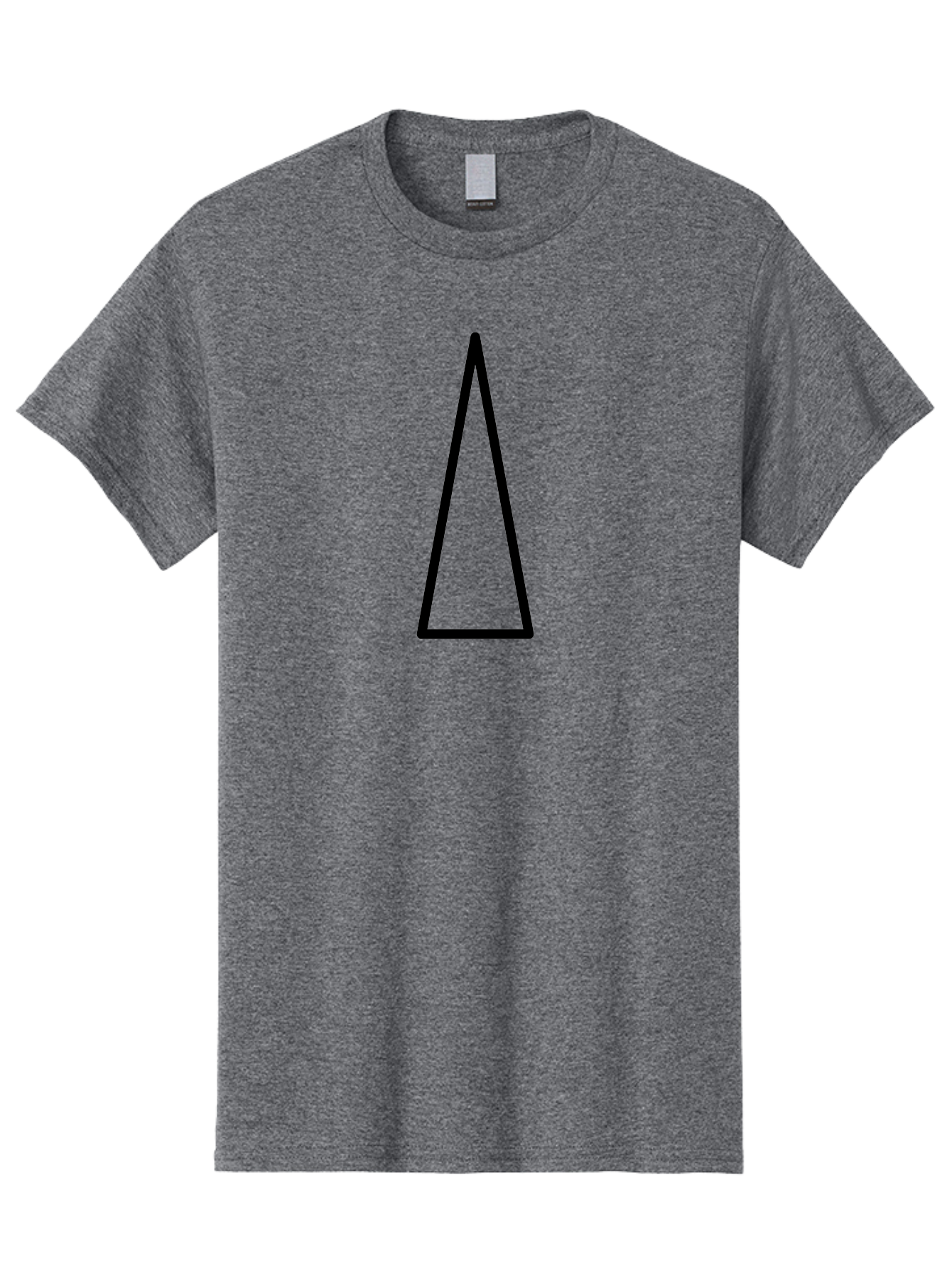 Triangle Men'S Graphic Tee, 100% Cotton, Comfortable Casual Summer Wear, Machine Washable, Black Triangle, Geometric Shape, Equilateral Triangle, Symmetrical Figure, Minimalist Design, Simple Graphics, Triangle Icon -  Aaa225 19