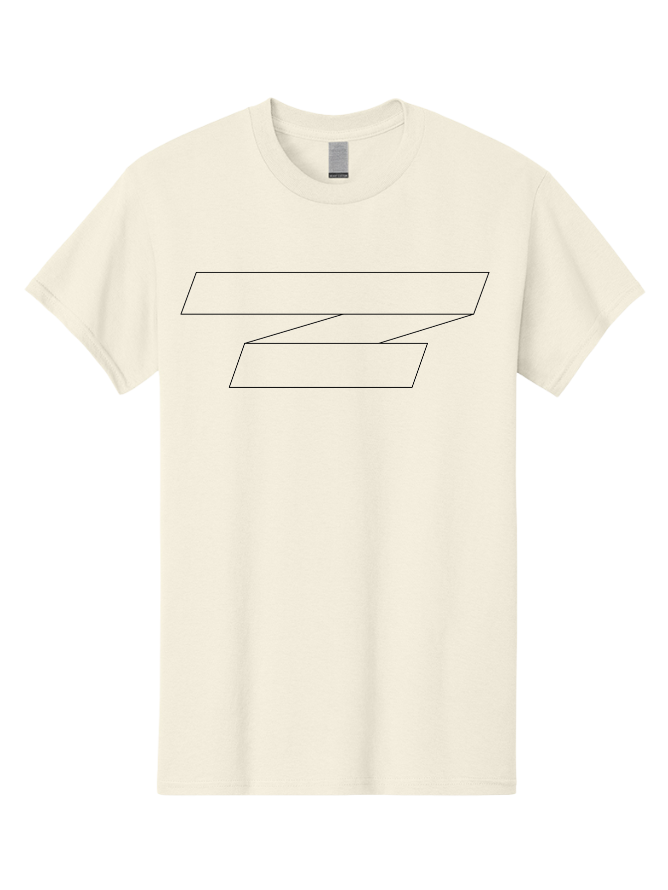 Z Men'S Graphic Tee, 100% Cotton, Comfortable Casual Summer Wear, Machine Washable, Stylized Letter Z, Geometric Shape, Minimalist Design, Simple Outline, Black Lines, Abstract Graphic -  Aaa230 29