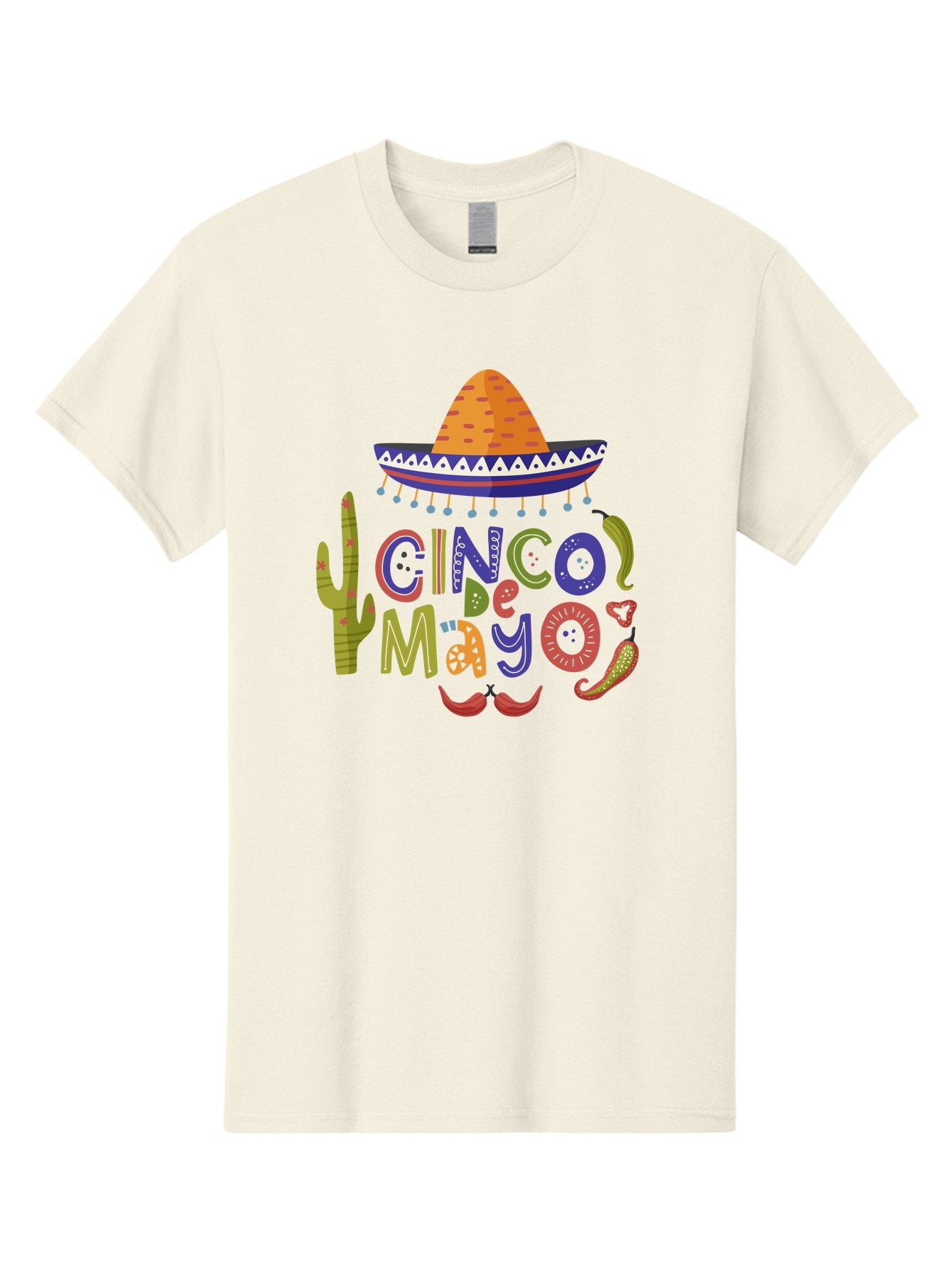 Cinco-De-Mayo-1 Men'S Graphic Tee, 100% Cotton, Comfortable Casual Summer Wear, Machine Washable, Cinco De Mayo, Sombrero, Chili Peppers, Cactus, Festive Design, Vibrant Colors, Mexican Heritage, Cultural Celebration, Fiesta Theme, -  Aaa233 29