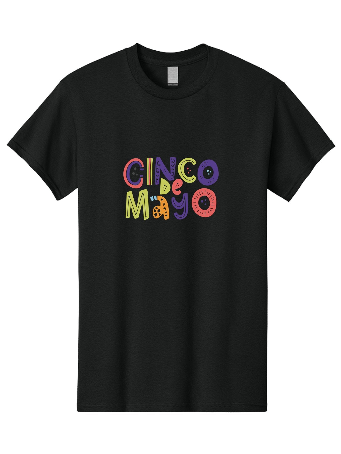Cinco-De-Mayo-4 Men'S Graphic Tee, 100% Cotton, Comfortable Casual Summer Wear, Machine Washable, Cinco De Mayo Celebration, Mexican Holiday, Festive Typography, Vibrant Colors, Party Decorations, Cultural Heritage, Traditional Mexican, -  Aaa236 17
