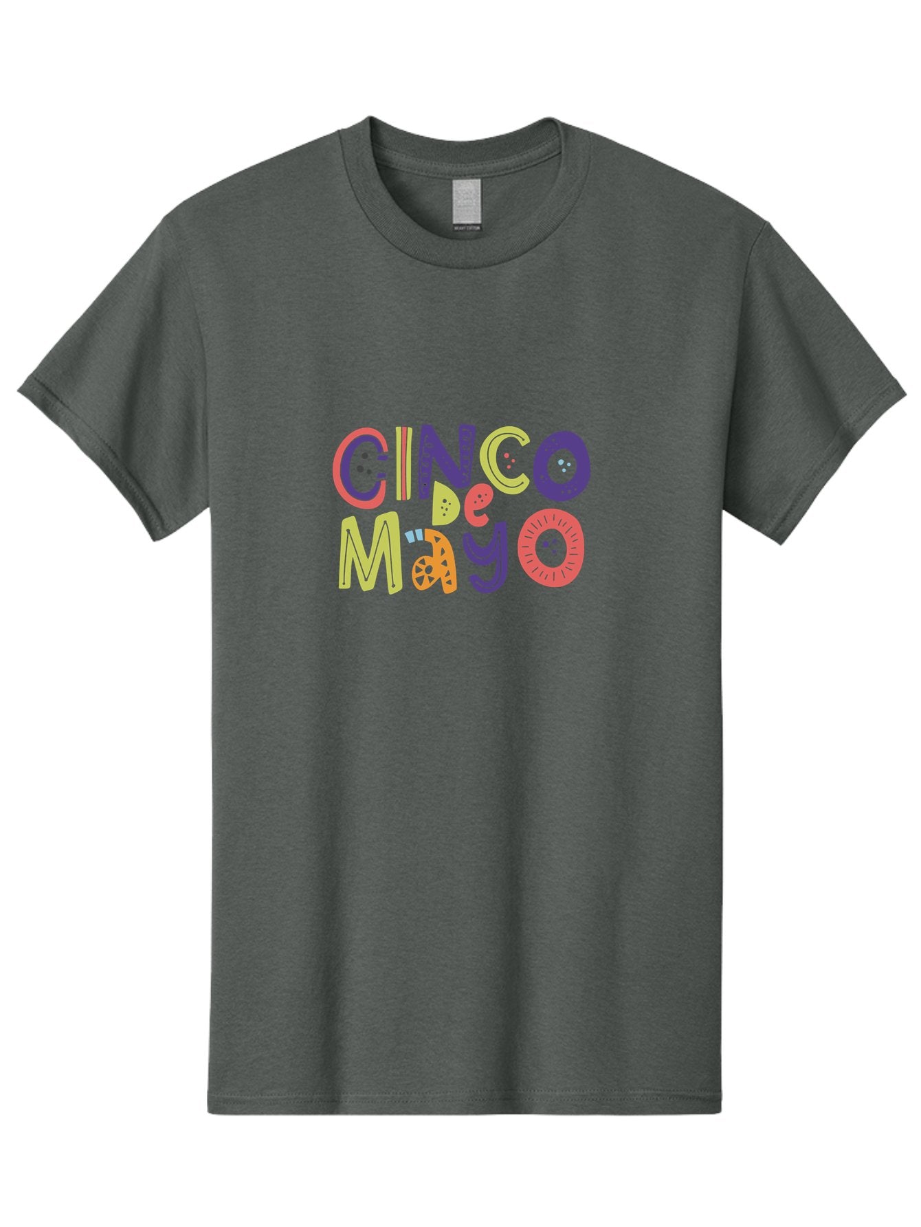 Cinco-De-Mayo-4 Men'S Graphic Tee, 100% Cotton, Comfortable Casual Summer Wear, Machine Washable, Cinco De Mayo Celebration, Mexican Holiday, Festive Typography, Vibrant Colors, Party Decorations, Cultural Heritage, Traditional Mexican, -  Aaa236 27