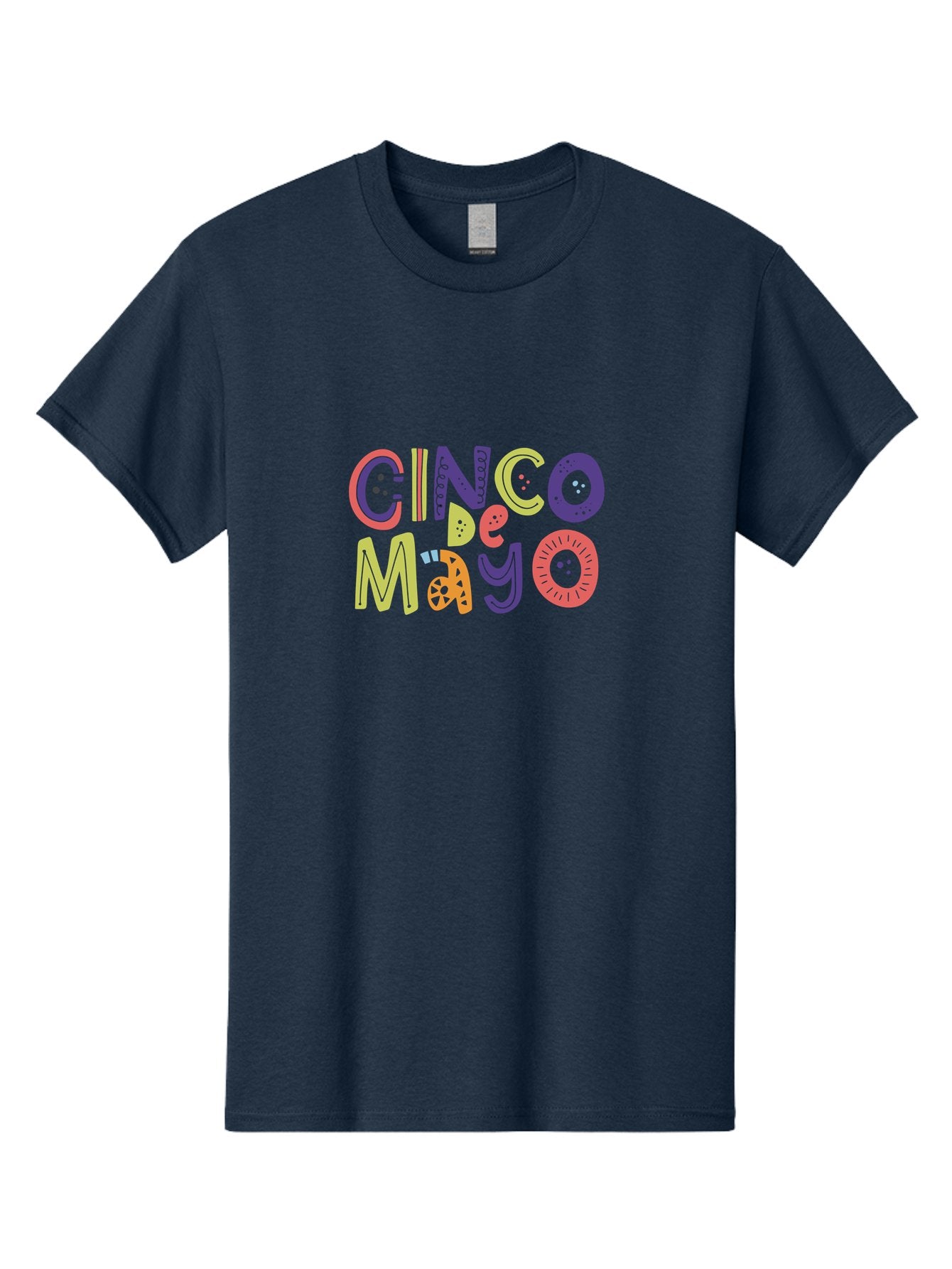 Cinco-De-Mayo-4 Men'S Graphic Tee, 100% Cotton, Comfortable Casual Summer Wear, Machine Washable, Cinco De Mayo Celebration, Mexican Holiday, Festive Typography, Vibrant Colors, Party Decorations, Cultural Heritage, Traditional Mexican, -  Aaa236 11