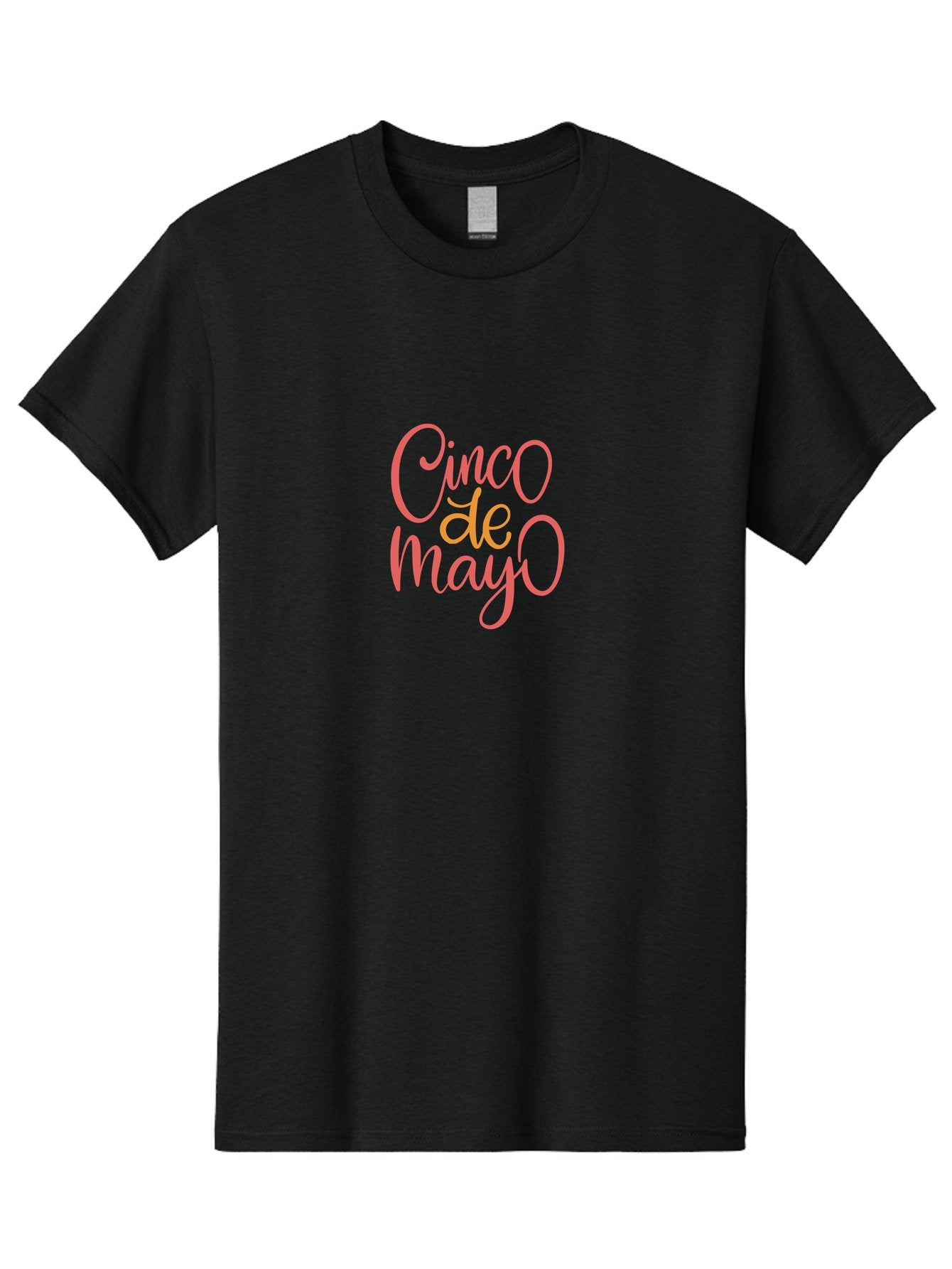 Cinco-De-Mayo-5 Men'S Graphic Tee, 100% Cotton, Comfortable Casual Summer Wear, Machine Washable, Cinco De Mayo, Festive Celebration, Mexican Holiday, Vibrant Pink Text, Cultural Heritage, Party Invitation, Holiday Greeting -  Aaa237 3