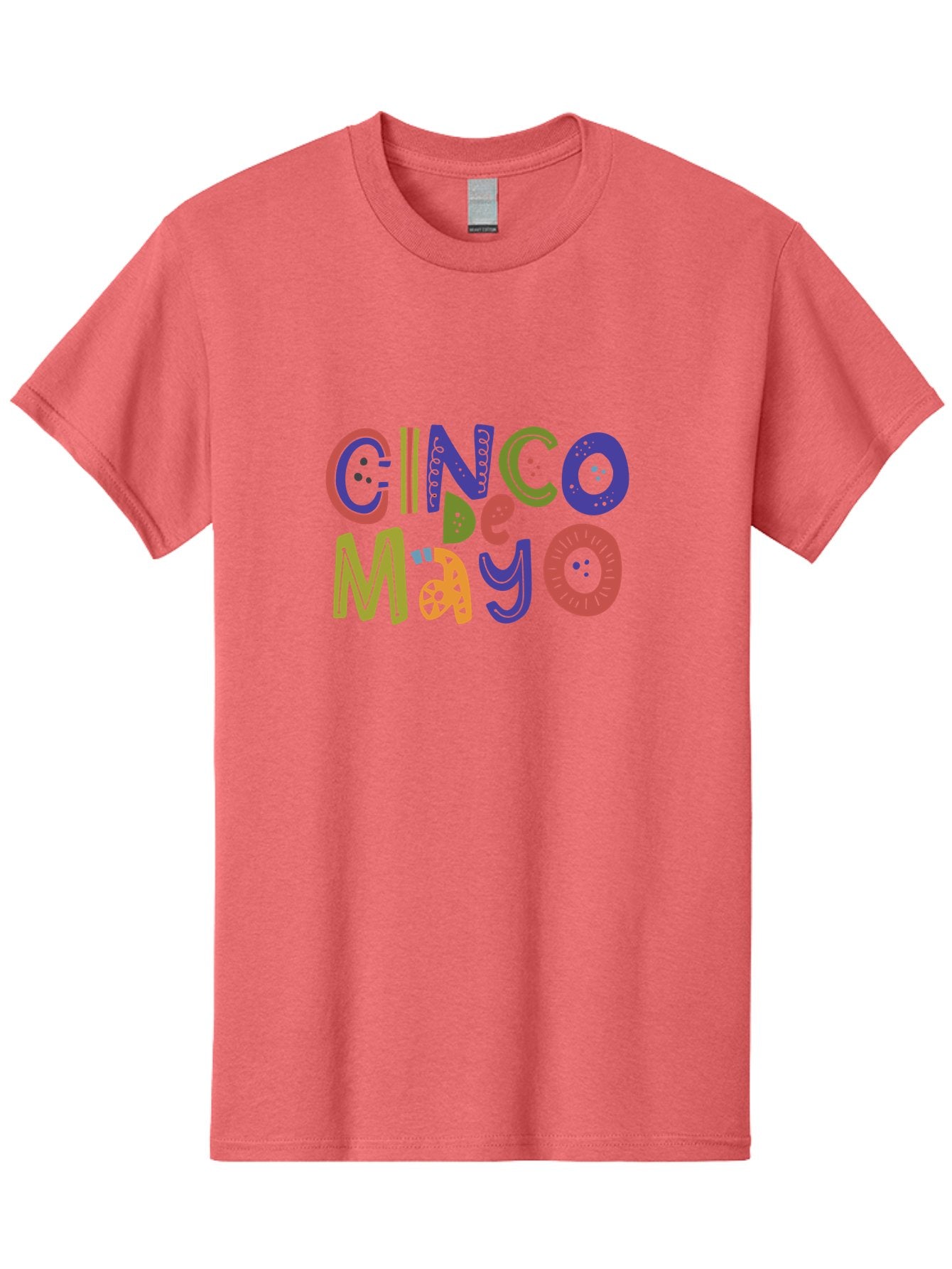 Cinco-De-Mayo-6 Men'S Graphic Tee, 100% Cotton, Comfortable Casual Summer Wear, Machine Washable, Cinco De Mayo, Colorful Text, Festive Typography, Mexican Holiday, Party Decorations, Vibrant Colors, Celebration -  Aaa238 11