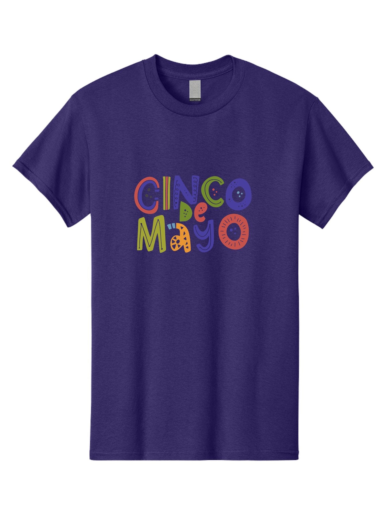 Cinco-De-Mayo-6 Men'S Graphic Tee, 100% Cotton, Comfortable Casual Summer Wear, Machine Washable, Cinco De Mayo, Colorful Text, Festive Typography, Mexican Holiday, Party Decorations, Vibrant Colors, Celebration -  Aaa238 21