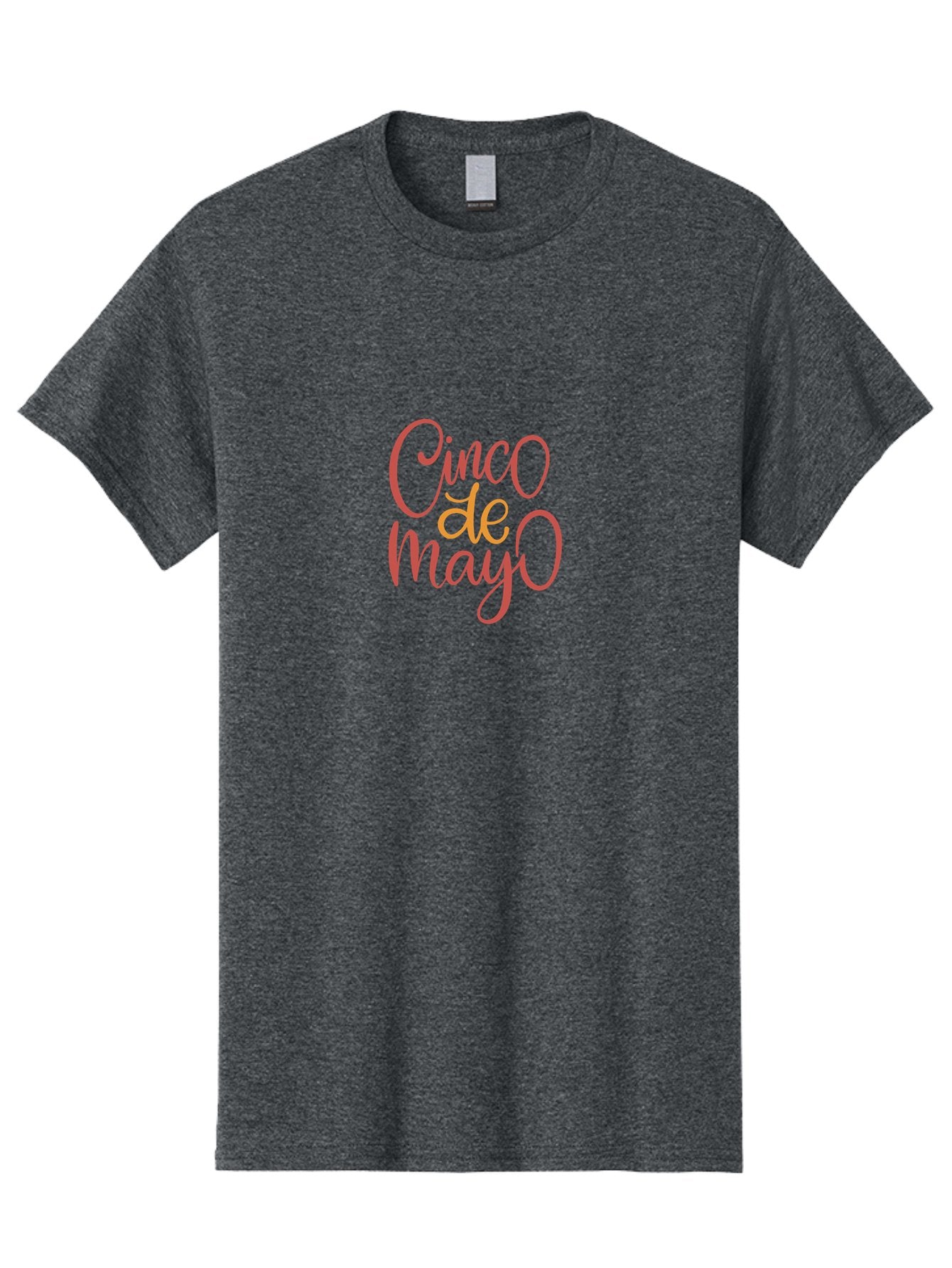 Cinco-De-Mayo-7 Men'S Graphic Tee, 100% Cotton, Comfortable Casual Summer Wear, Machine Washable, Cinco De Mayo, Festive Greeting, Pink Text, Celebration, Mexican Holiday, Cultural Heritage, Party Theme -  Aaa239 7