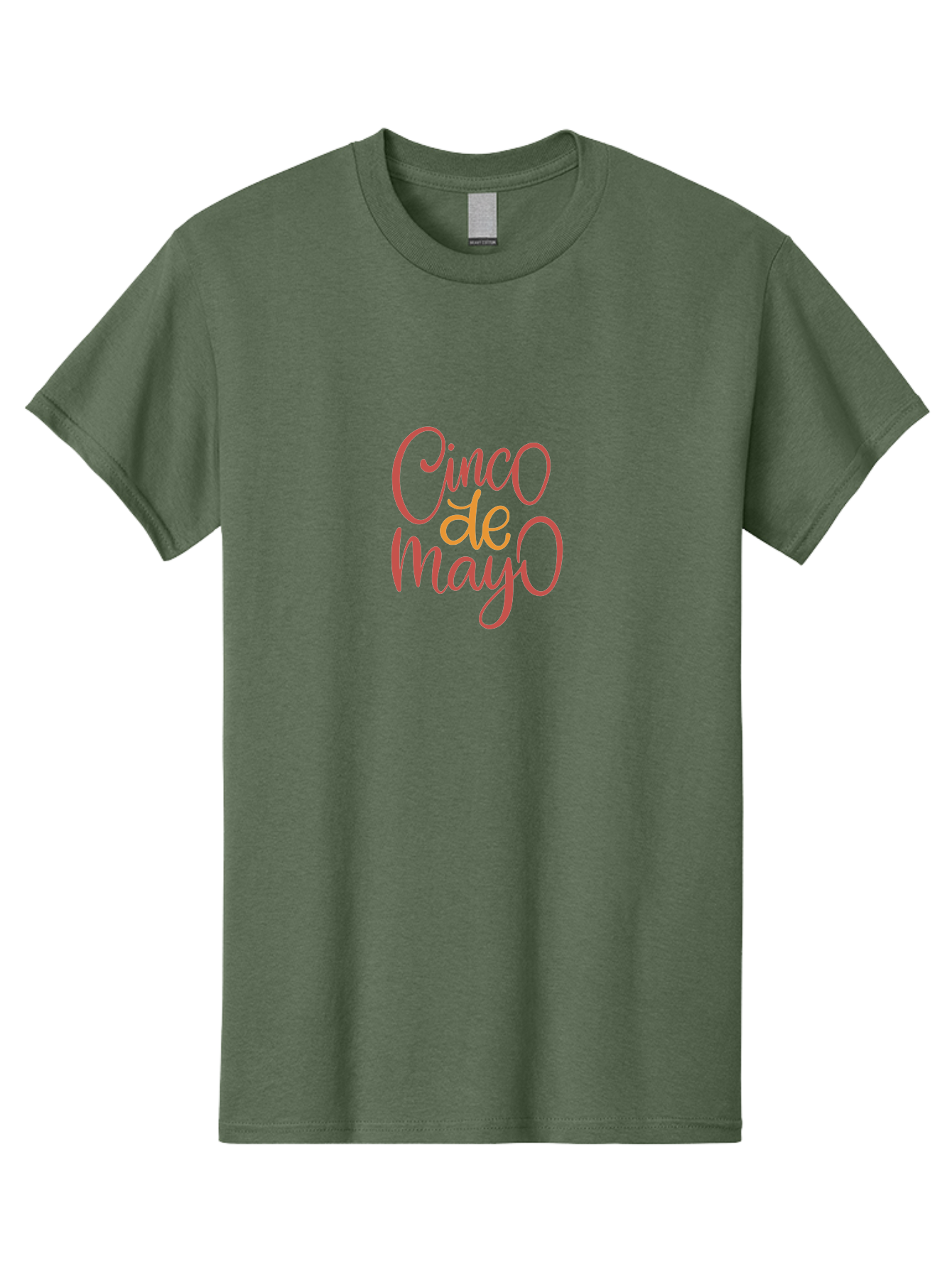 Cinco-De-Mayo-7 Men'S Graphic Tee, 100% Cotton, Comfortable Casual Summer Wear, Machine Washable, Cinco De Mayo, Festive Greeting, Pink Text, Celebration, Mexican Holiday, Cultural Heritage, Party Theme -  Aaa239