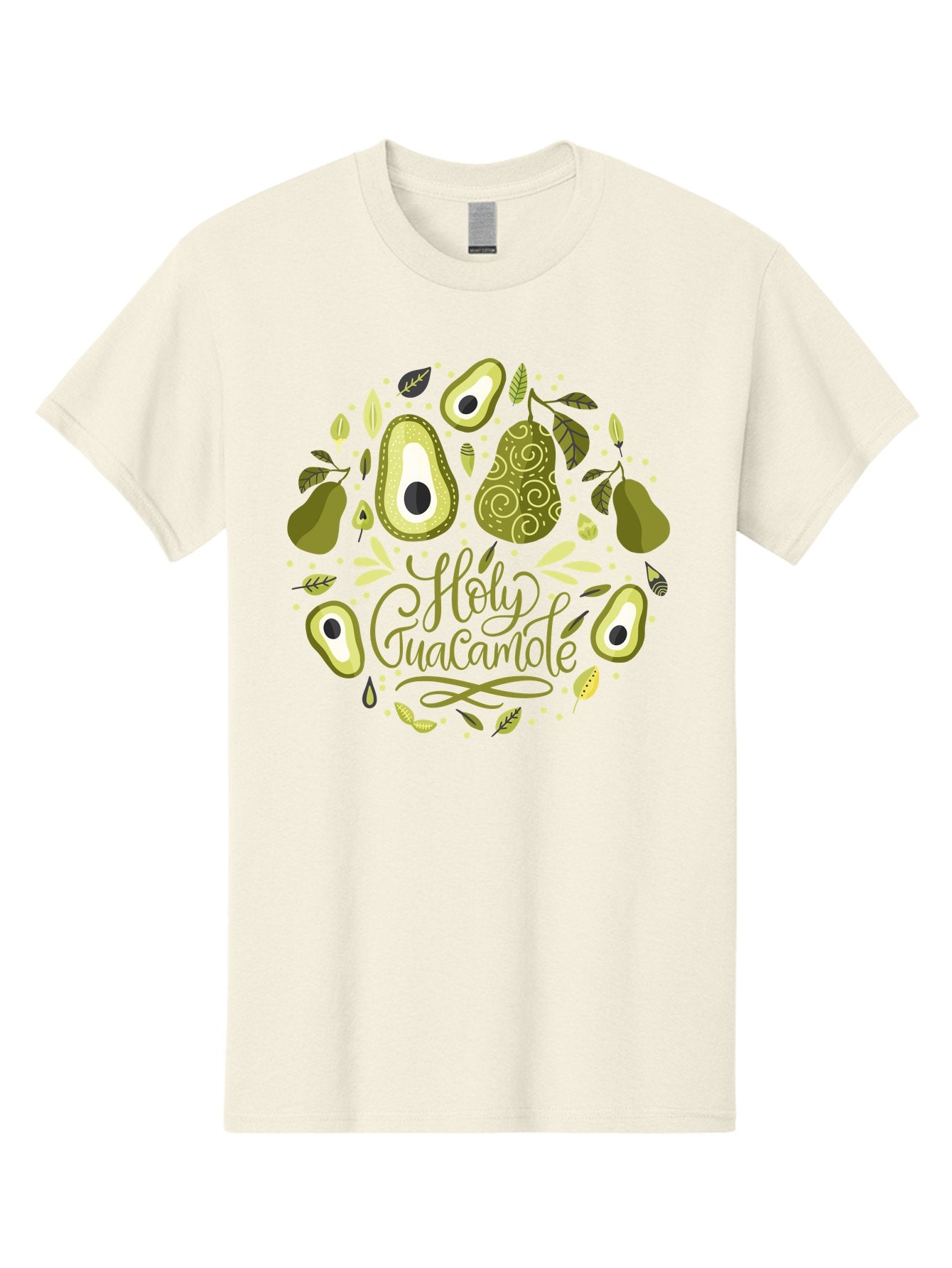 Hello-Avocado Men'S Graphic Tee, 100% Cotton, Comfortable Casual Summer Wear, Machine Washable, Avocado Illustrations, Guacamole Recipe, Healthy Eating, Vegan Lifestyle, Organic Produce, Foodie Culture, Fresh Ingredients, Culinary Delights -  Aaa250 25