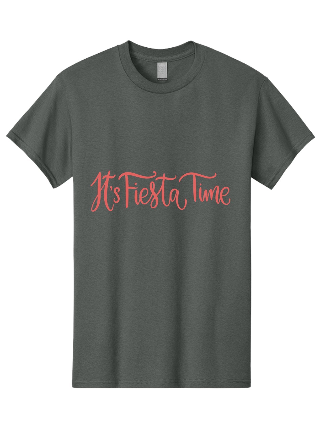 It-S-Fiesta-Time Men'S Graphic Tee, 100% Cotton, Comfortable Casual Summer Wear, Machine Washable, Fiesta Time, Party Invitation, Festive Atmosphere, Celebration, Party Theme, Mexican Culture, Vibrant Colors, Fun Times, Party Decor -  Aaa267 3