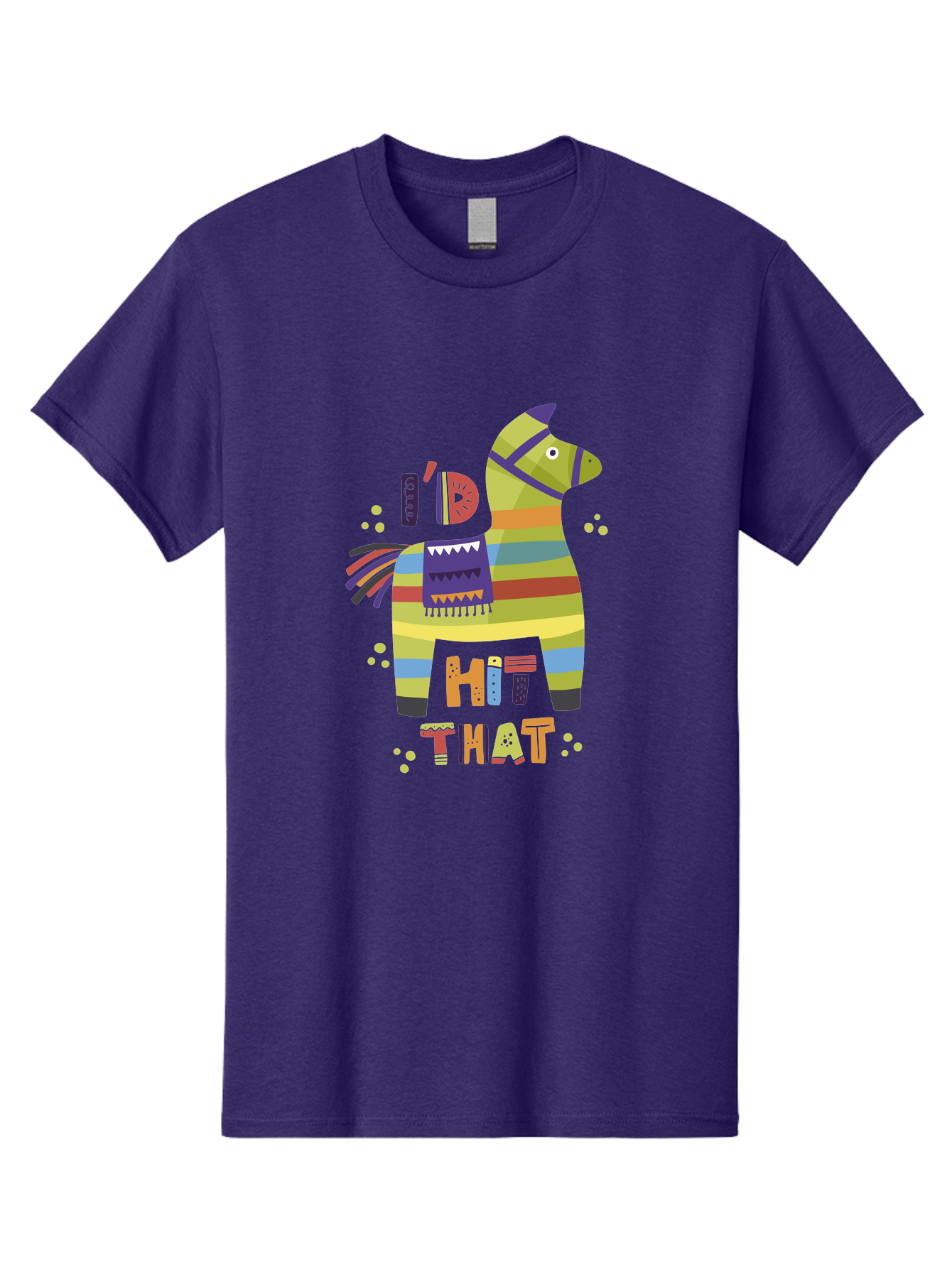 Kick-It Men'S Graphic Tee, 100% Cotton, Comfortable Casual Summer Wear, Machine Washable, Colorful Pinata, Festive Decorations, Party Theme, Vibrant Colors, Celebratory Atmosphere, Fun, Playful, Kick That Pinata -  Aaa268 19