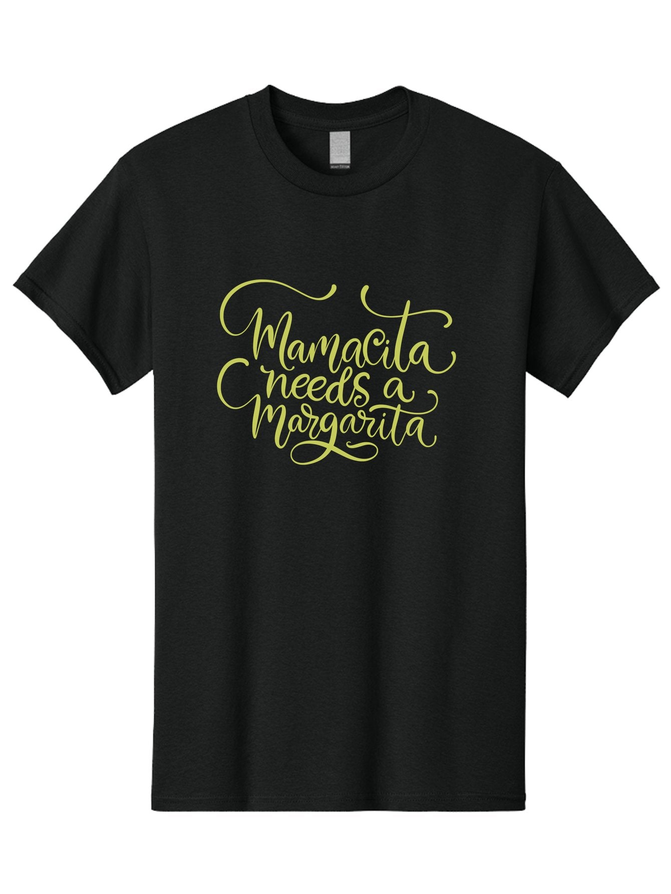 Mamacita-Needs-A-Margarita-2 Men'S Graphic Tee, 100% Cotton, Comfortable Casual Summer Wear, Machine Washable, Mamacita Needs A Margarita, Margarita Cocktail, Funny Quote, Cursive Text, Beverage Phrase, Happy Hour, Drink Sign, Party Theme, -  Aaa274 7