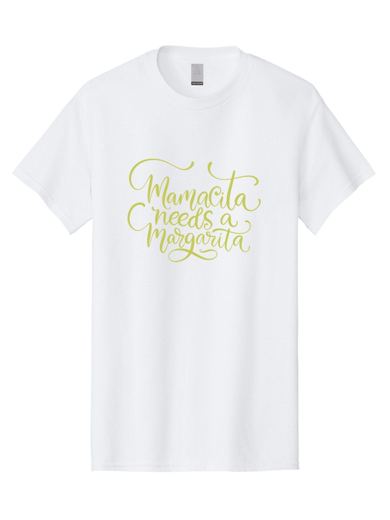 Mamacita-Needs-A-Margarita-2 Men'S Graphic Tee, 100% Cotton, Comfortable Casual Summer Wear, Machine Washable, Mamacita Needs A Margarita, Margarita Cocktail, Funny Quote, Cursive Text, Beverage Phrase, Happy Hour, Drink Sign, Party Theme, -  Aaa274 11