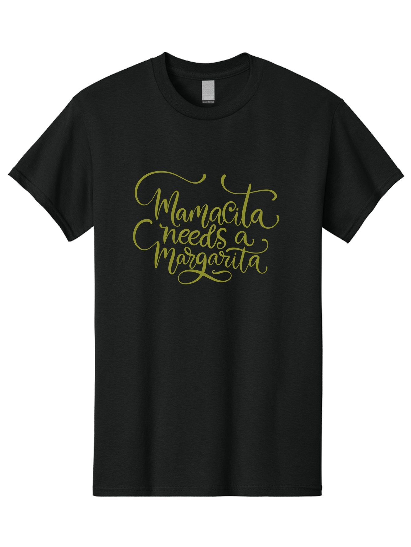 Mamacita-Needs-A-Margarita-3 Men'S Graphic Tee, 100% Cotton, Comfortable Casual Summer Wear, Machine Washable, Humorous Quote, Funny Phrase, Margarita Cocktail, Mamaquita, Red Text, Decorative Font, Elegant Script, Festive Vibes, -  Aaa275 7