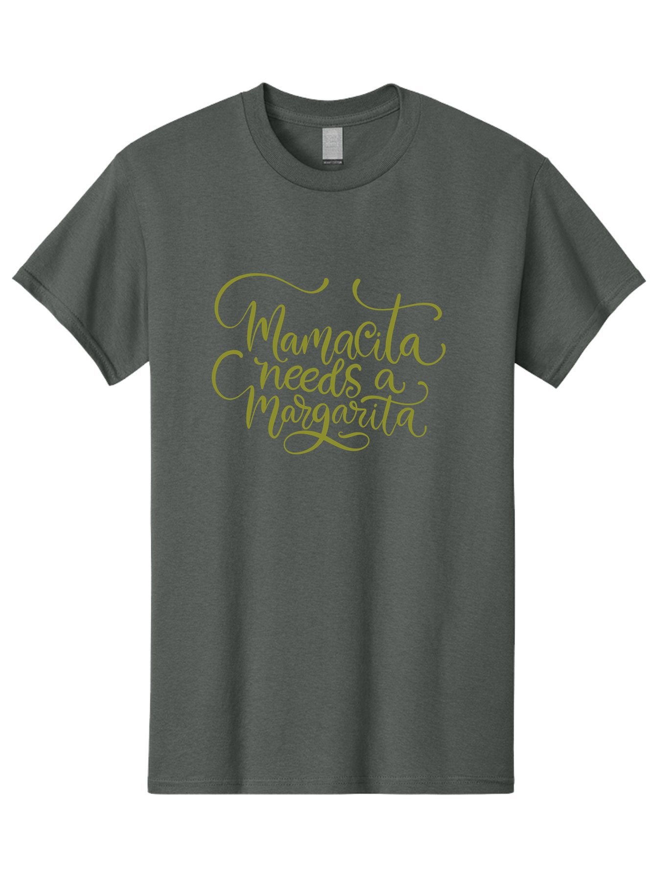 Mamacita-Needs-A-Margarita-3 Men'S Graphic Tee, 100% Cotton, Comfortable Casual Summer Wear, Machine Washable, Humorous Quote, Funny Phrase, Margarita Cocktail, Mamaquita, Red Text, Decorative Font, Elegant Script, Festive Vibes, -  Aaa275 17