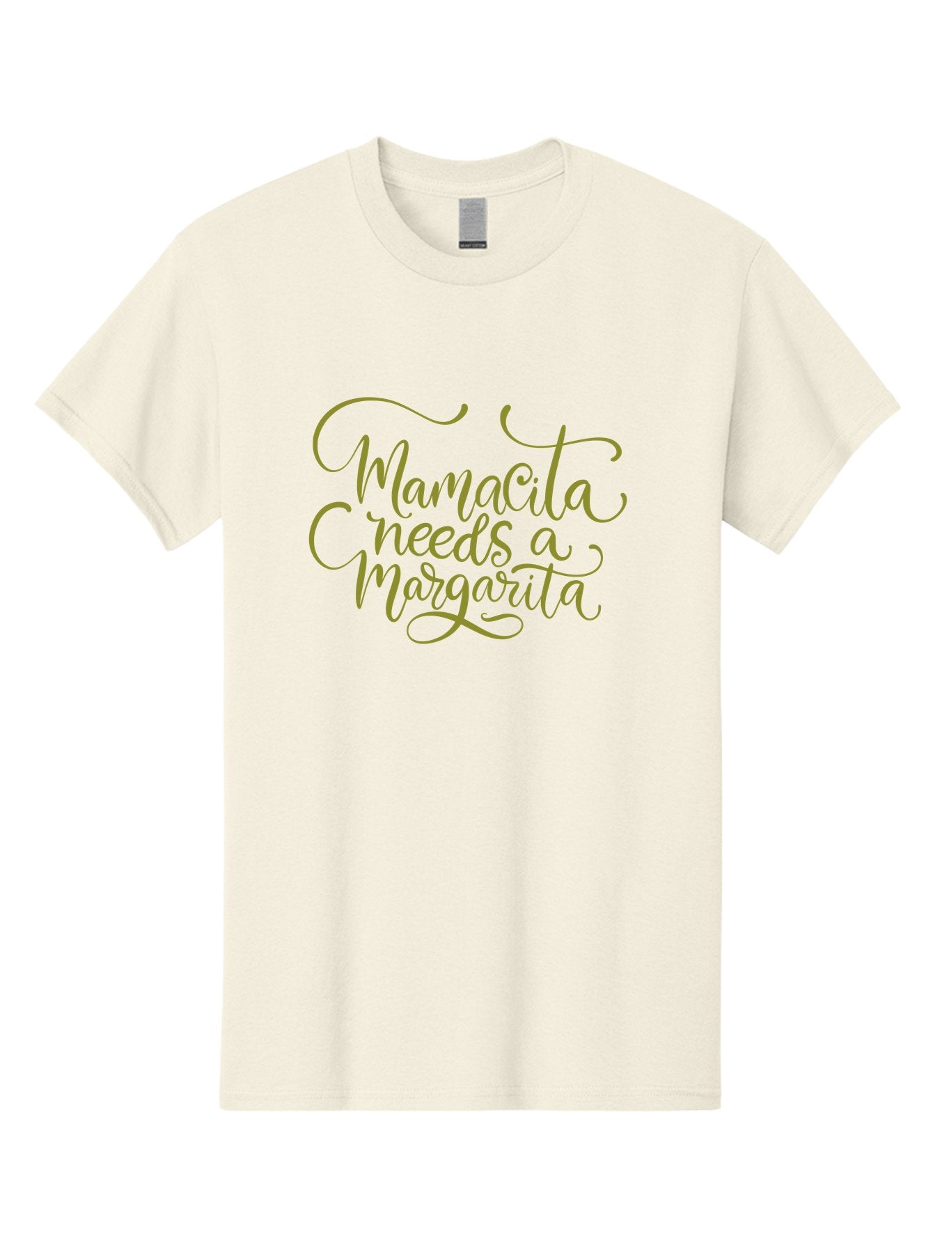 Mamacita-Needs-A-Margarita-3 Men'S Graphic Tee, 100% Cotton, Comfortable Casual Summer Wear, Machine Washable, Humorous Quote, Funny Phrase, Margarita Cocktail, Mamaquita, Red Text, Decorative Font, Elegant Script, Festive Vibes, -  Aaa275 13