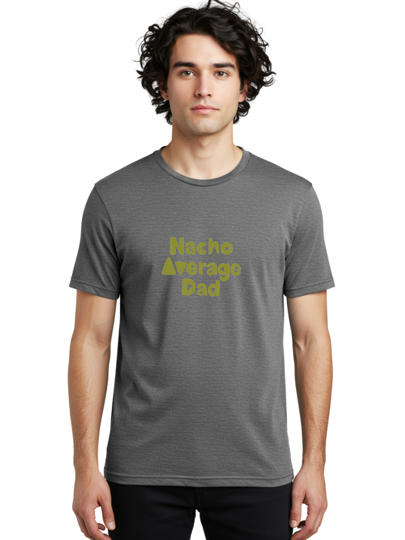 Nacho-Average-Dad-1 Men'S Graphic Tee, 100% Cotton, Comfortable Casual Summer Wear, Machine Washable, Funny Dad Joke, Nacho Average Dad, Father'S Day Gift, Humor, Playful Dads, Dad Humor, Quirky, Graphic T-Shirt -  Aaa282 6
