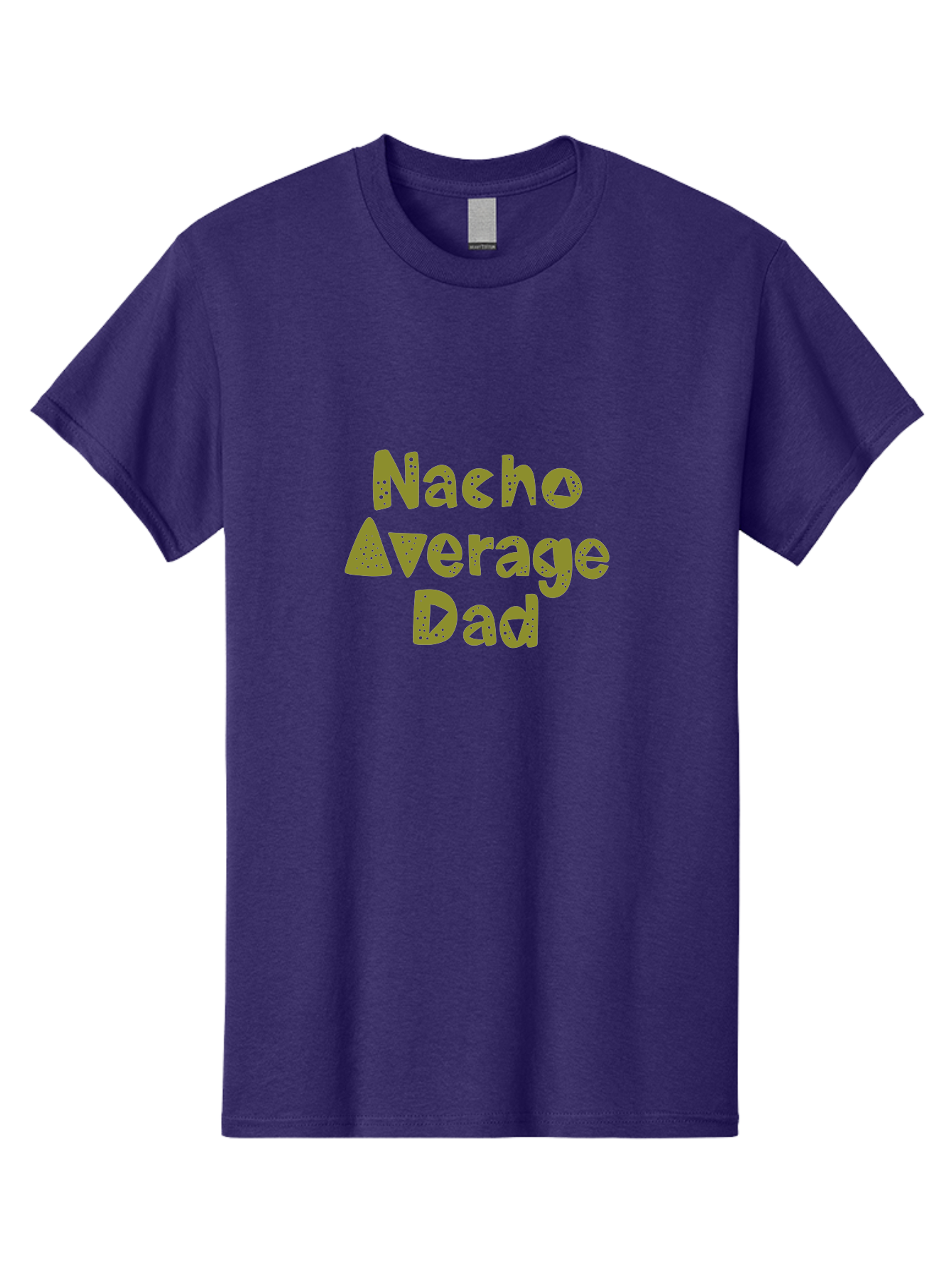 Nacho-Average-Dad-1 Men'S Graphic Tee, 100% Cotton, Comfortable Casual Summer Wear, Machine Washable, Funny Dad Joke, Nacho Average Dad, Father'S Day Gift, Humor, Playful Dads, Dad Humor, Quirky, Graphic T-Shirt -  Aaa282 3
