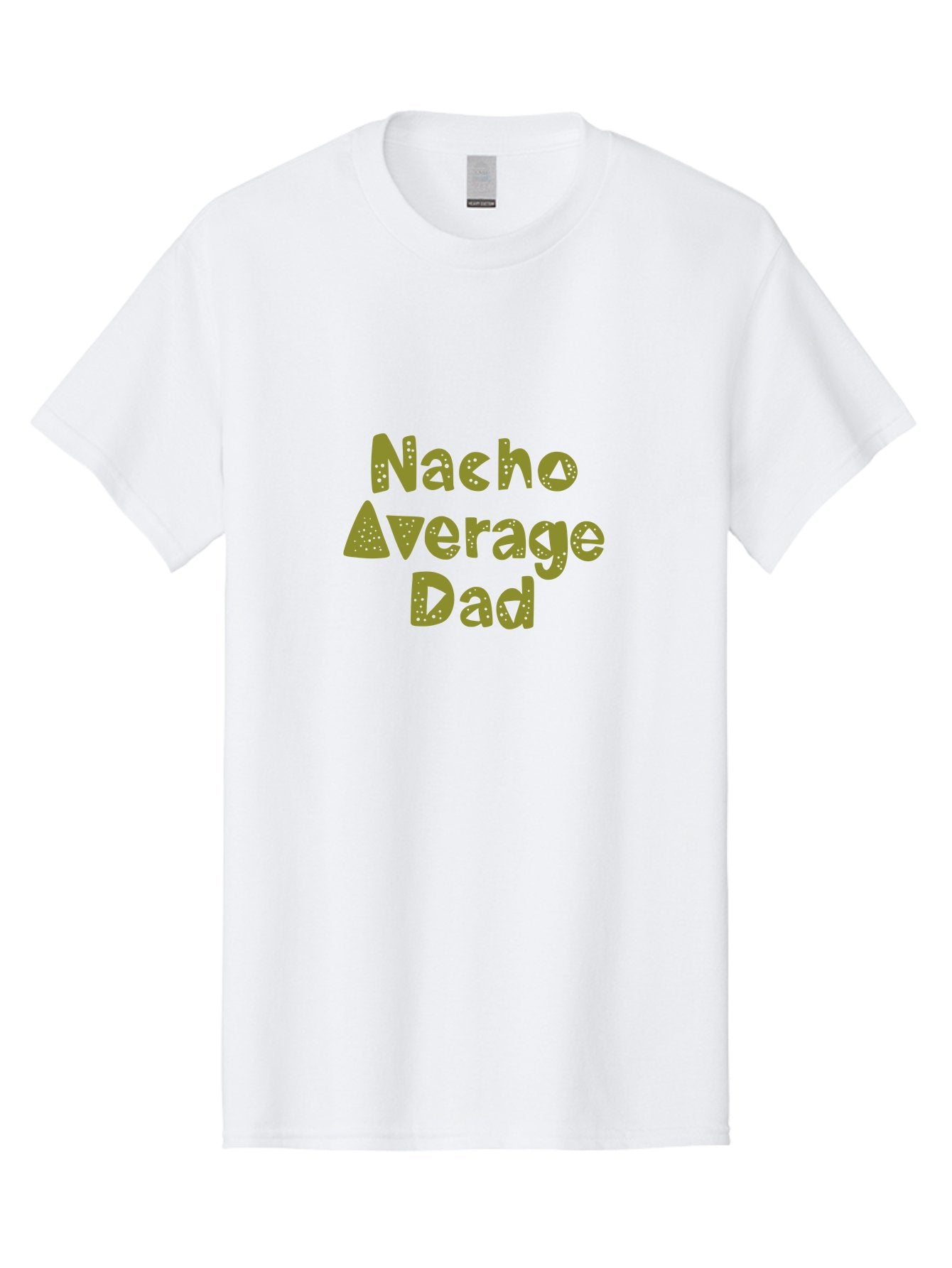 Nacho-Average-Dad-1 Men'S Graphic Tee, 100% Cotton, Comfortable Casual Summer Wear, Machine Washable, Funny Dad Joke, Nacho Average Dad, Father'S Day Gift, Humor, Playful Dads, Dad Humor, Quirky, Graphic T-Shirt -  Aaa282 23