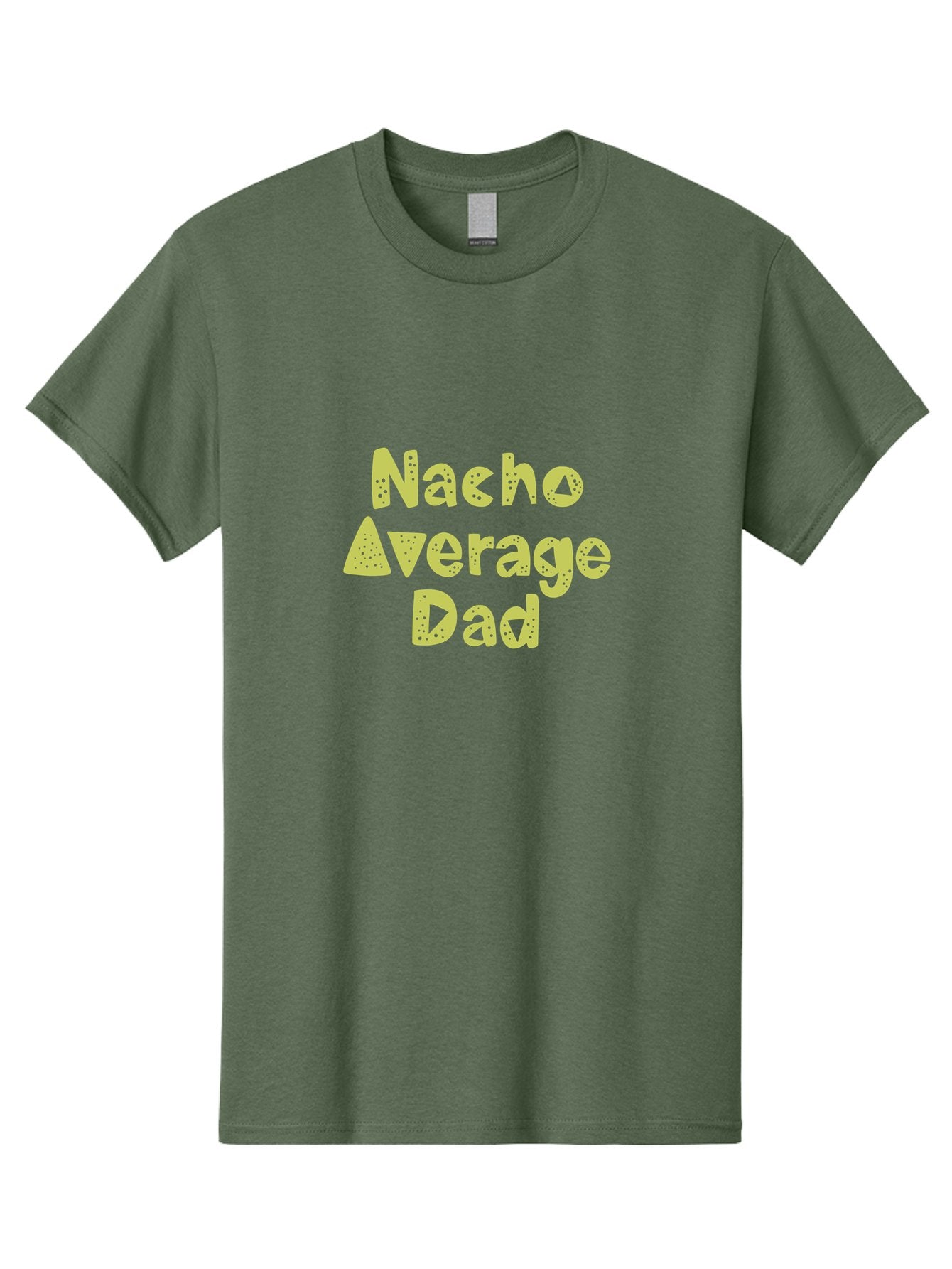 Nacho-Average-Dad Men'S Graphic Tee, 100% Cotton, Comfortable Casual Summer Wear, Machine Washable, Funny Dad Quote, Nacho Dad Joke, Daddy Humor, Funny Fathers Day, Punny Gift, Playful Tee, Dads Joke, Humor Design -  Aaa283 17