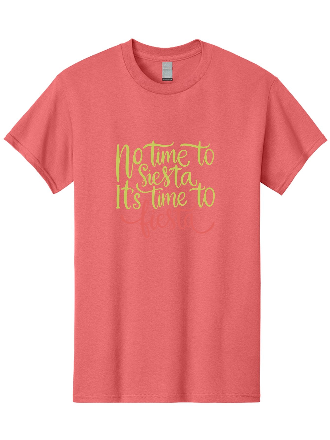 No-Time-To-Siesta-It-S-Time-To-Fiesta-1 Men'S Graphic Tee, 100% Cotton, Comfortable Casual Summer Wear, Machine Washable, Party Time, Fiesta Vibes, Celebration Mode, Festive Atmosphere, Fun Phrases, Lively Spirit, Dance Party, Vibrant Text -  Aaa287 7
