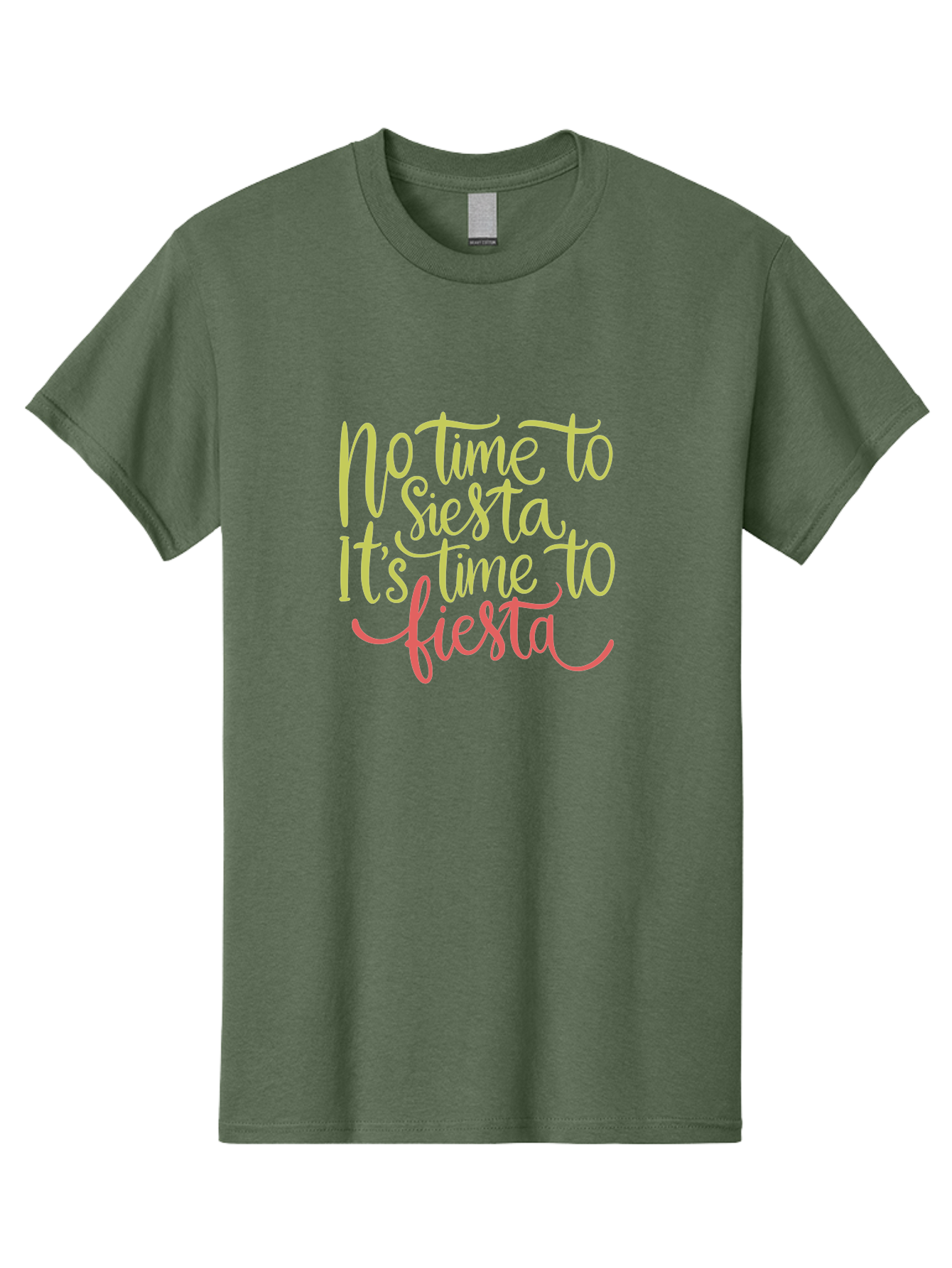 No-Time-To-Siesta-It-S-Time-To-Fiesta-1 Men'S Graphic Tee, 100% Cotton, Comfortable Casual Summer Wear, Machine Washable, Party Time, Fiesta Vibes, Celebration Mode, Festive Atmosphere, Fun Phrases, Lively Spirit, Dance Party, Vibrant Text -  Aaa287 9