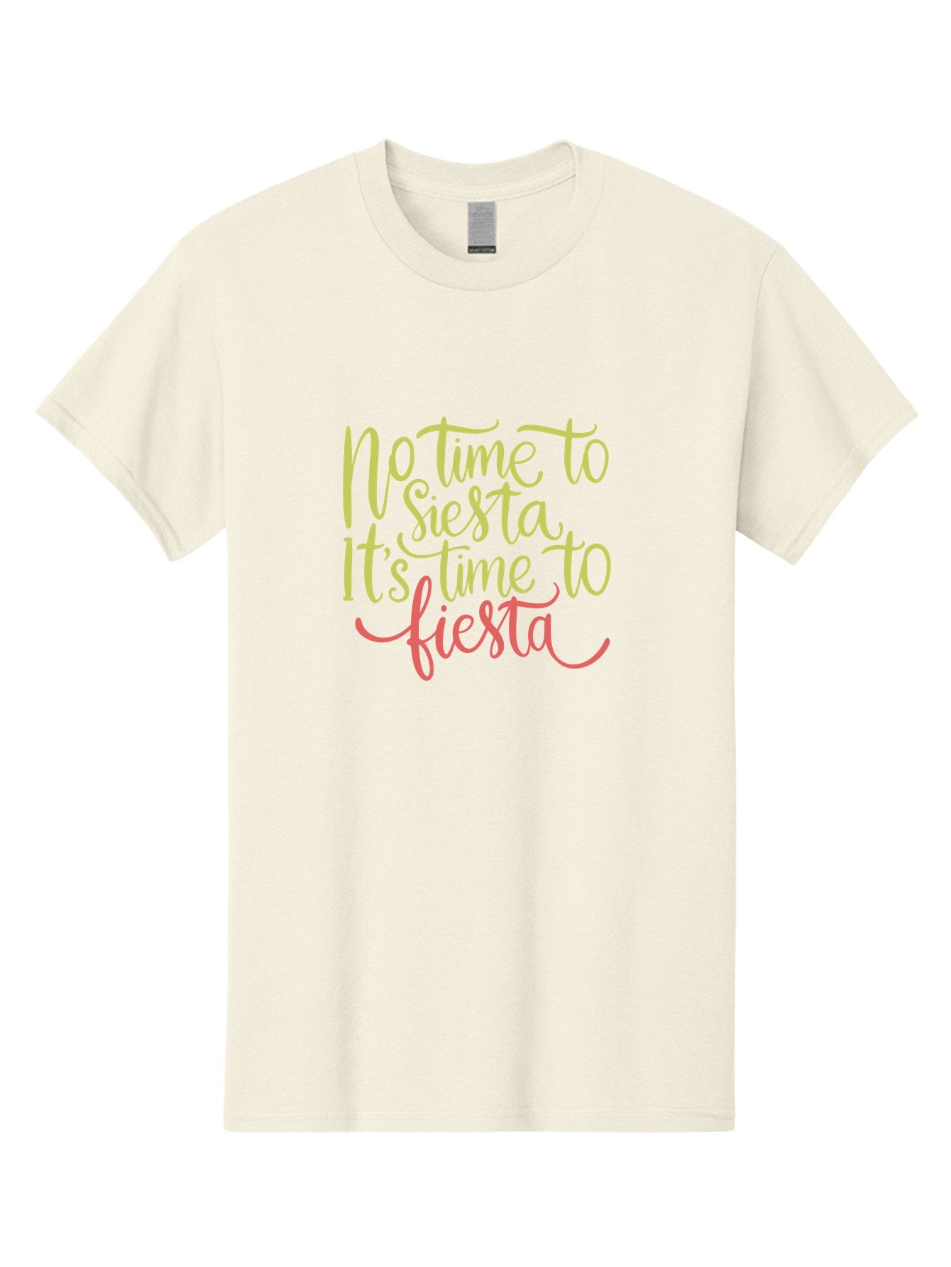 No-Time-To-Siesta-It-S-Time-To-Fiesta-1 Men'S Graphic Tee, 100% Cotton, Comfortable Casual Summer Wear, Machine Washable, Party Time, Fiesta Vibes, Celebration Mode, Festive Atmosphere, Fun Phrases, Lively Spirit, Dance Party, Vibrant Text -  Aaa287 17