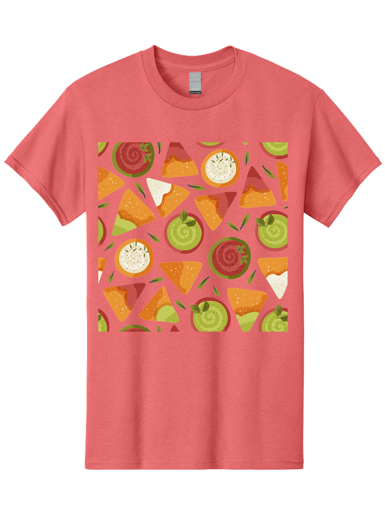 Pizza-Slices-Pattern Men'S Graphic Tee, 100% Cotton, Comfortable Casual Summer Wear, Machine Washable, Pizza Slices, Various Toppings, Pepperoni, Vegetables, Cheese, Food Pattern, Seamless Design, Cartoon Style -  Aaa290 5