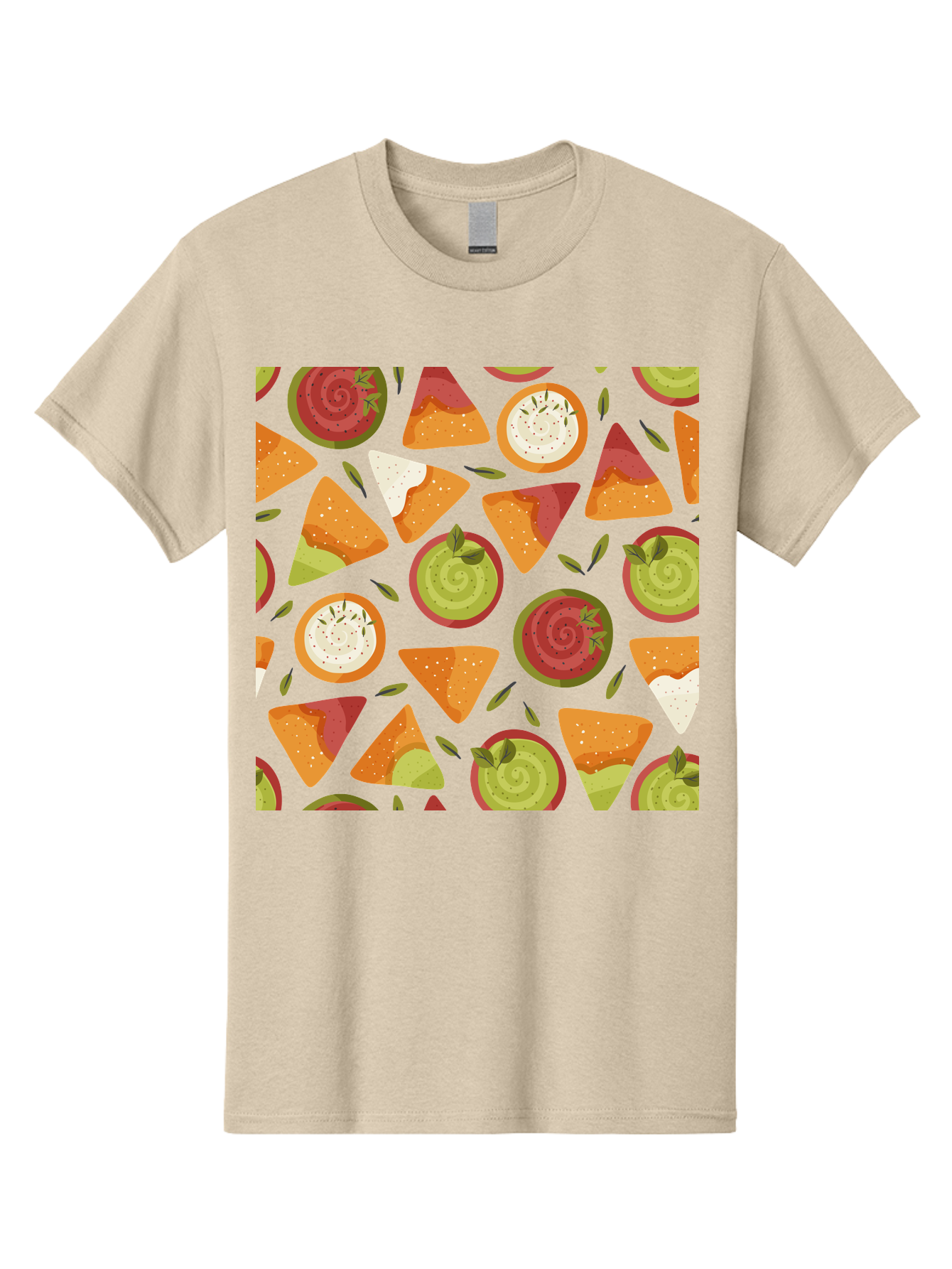 Pizza-Slices-Pattern Men'S Graphic Tee, 100% Cotton, Comfortable Casual Summer Wear, Machine Washable, Pizza Slices, Various Toppings, Pepperoni, Vegetables, Cheese, Food Pattern, Seamless Design, Cartoon Style -  Aaa290 7