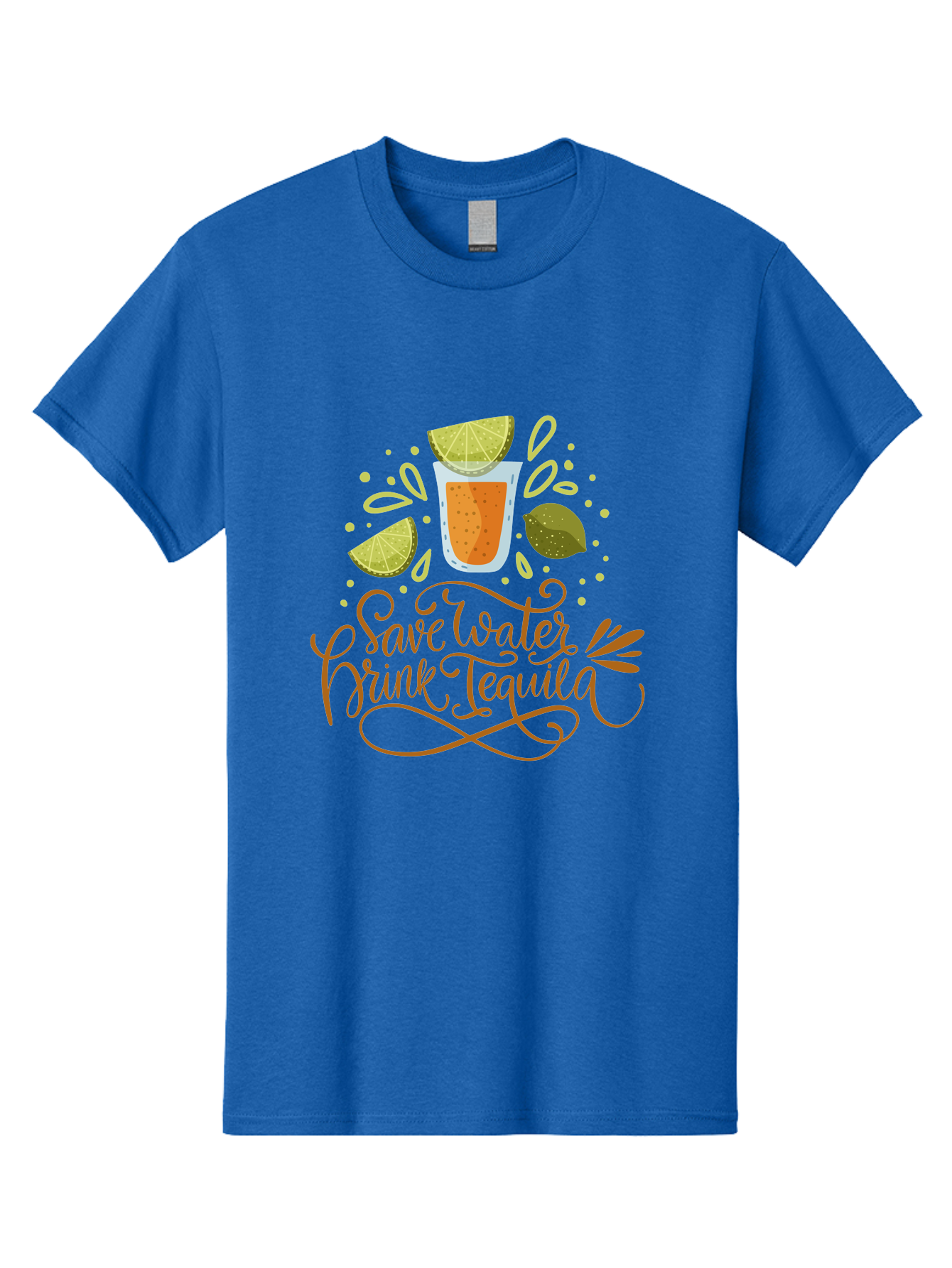 Save-Water-Drink-Tequila-1 Men'S Graphic Tee, 100% Cotton, Comfortable Casual Summer Wear, Machine Washable, Tequila Cocktail, Lime Wedges, Agave Plant, Party Theme, Happy Hour, Cocktail Hour, Tequila Lovers, Fun Typography, Festive Design, -  Aaa291 17