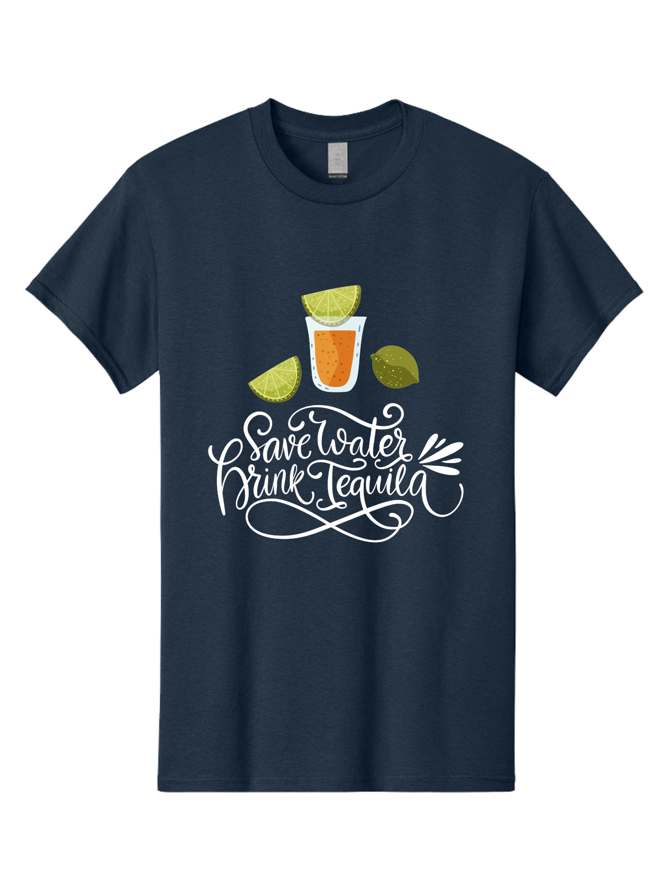 Save-Water-Drink-Tequila-2 Men'S Graphic Tee, 100% Cotton, Comfortable Casual Summer Wear, Machine Washable, Tequila Shot, Lime Wedges, Agave Leaf, Save Water Drink Tequila Text, Cocktail, Party, Drinking Culture, Humorous, Mexican Drink -  Aaa292 9