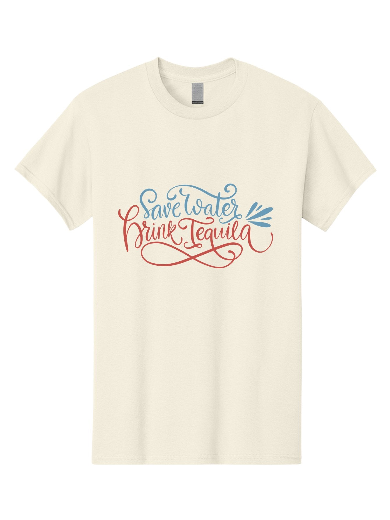 Save-Water-Drink-Tequila-4 Men'S Graphic Tee, 100% Cotton, Comfortable Casual Summer Wear, Machine Washable, Tequila Advertisement, Funny Slogan, Save Water, Drink Tequila, Cocktail Quote, Humorous Phrase, Tequila Lover -  Aaa294 27