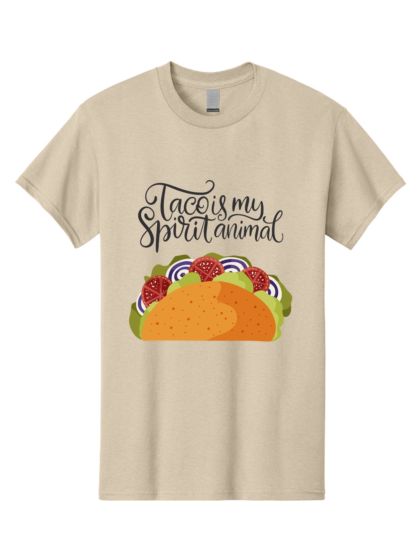 Taco-Is-My-Spirit-Animal-1 Men'S Graphic Tee, 100% Cotton, Comfortable Casual Summer Wear, Machine Washable, Taco Love, Mexican Cuisine, Foodie Humor, Taco Graphics, Spirit Animal Humor, Funny Quotes, Vibrant Graphics, Taco Culture, -  Aaa300 29