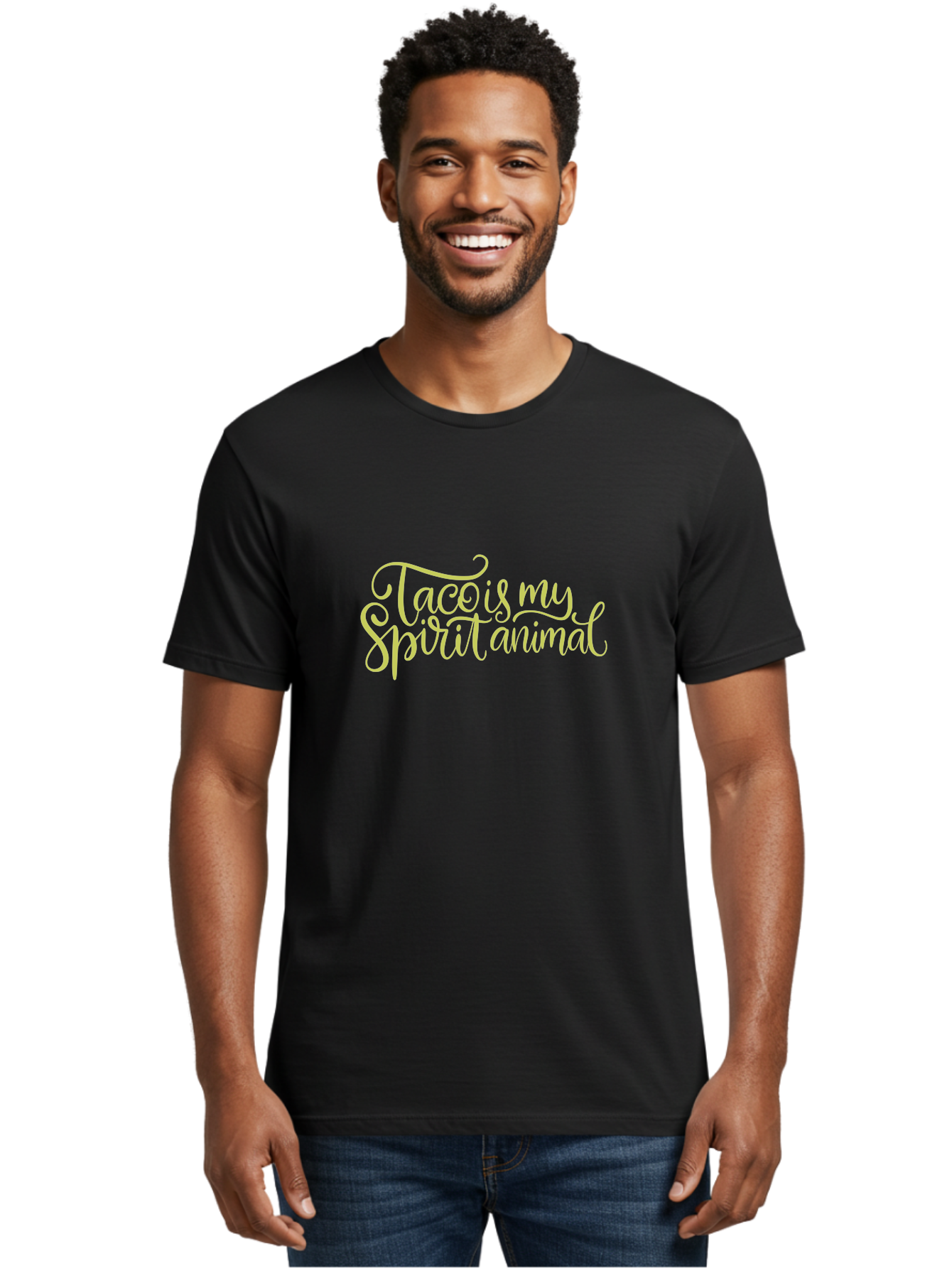 Taco-Is-My-Spirit-Animal-2 Men'S Graphic Tee, 100% Cotton, Comfortable Casual Summer Wear, Machine Washable, Taco Lover, Funny Quote, Foodie Gift, Quirky Humor, Spirit Animal Humor, Taco Tuesday, Food Quote, Cute Graphics, -  Aaa301 26